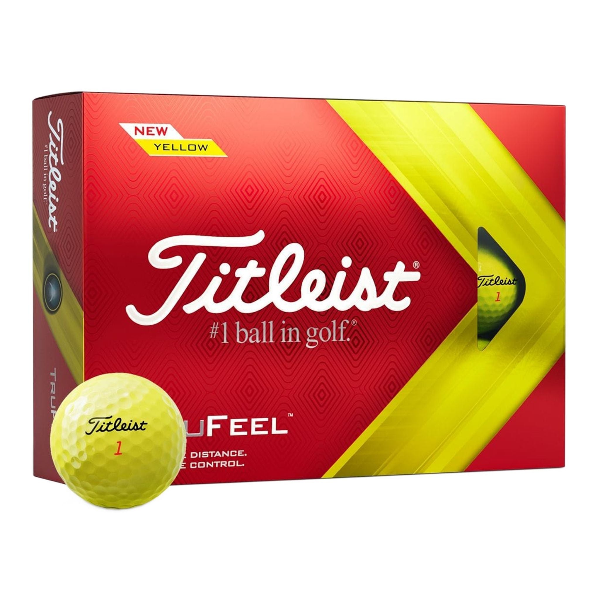 Golf žogice Titleist TruFeel (2022)