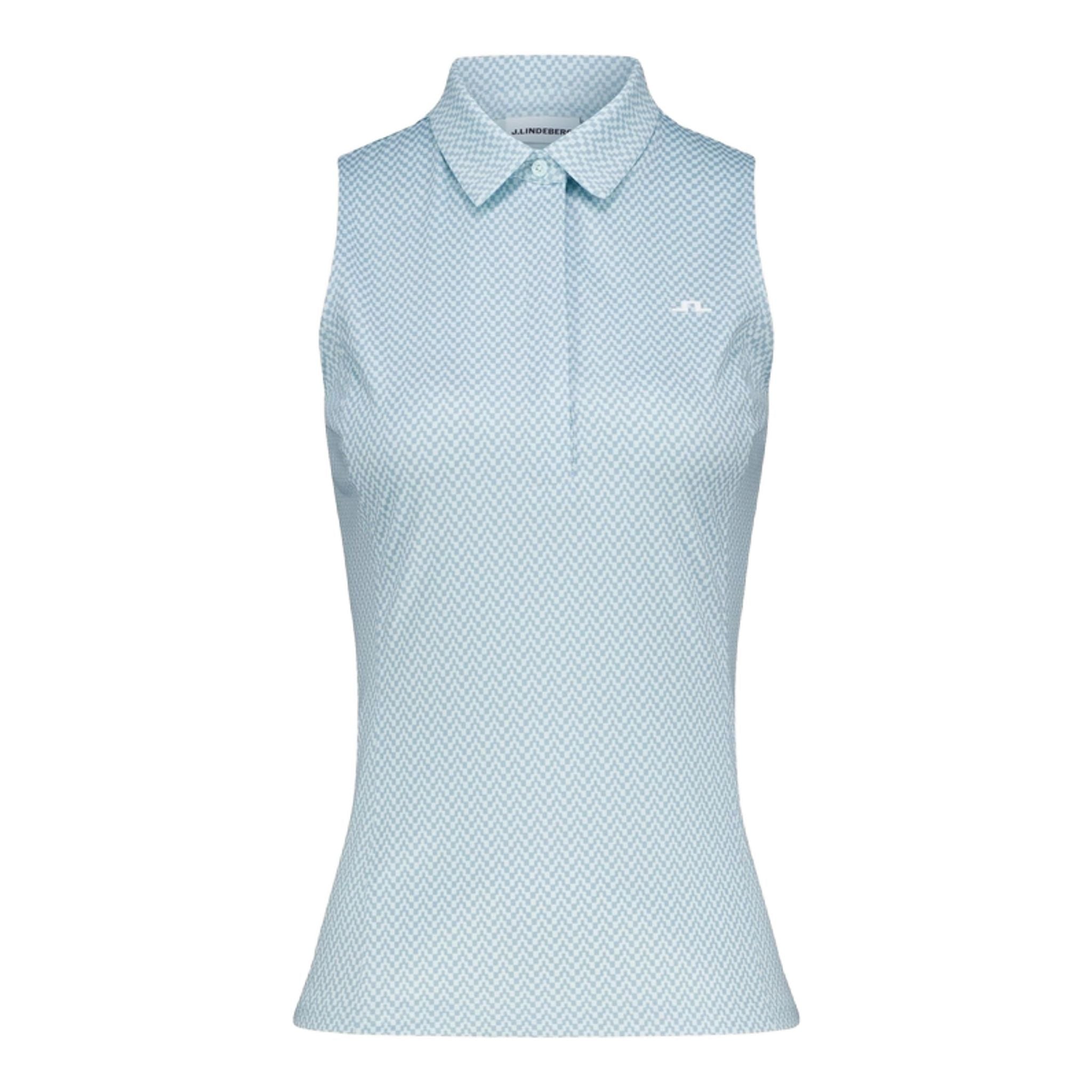 J. Lindeberg Dena Print Poloshirt Damen