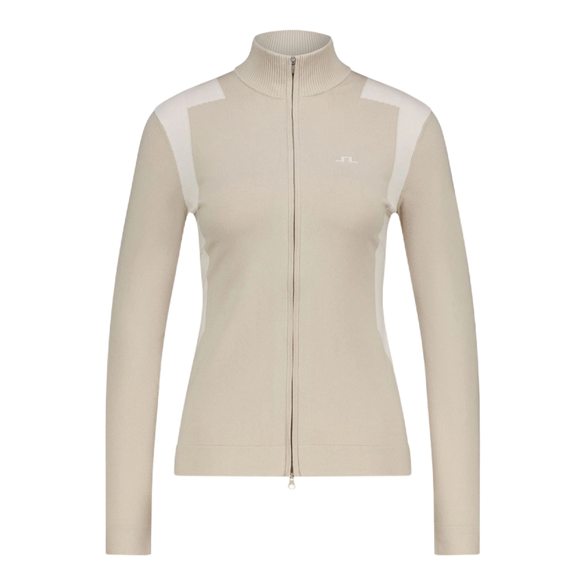 Ženski pleten pulover z zadrgo J. Lindeberg Bianca