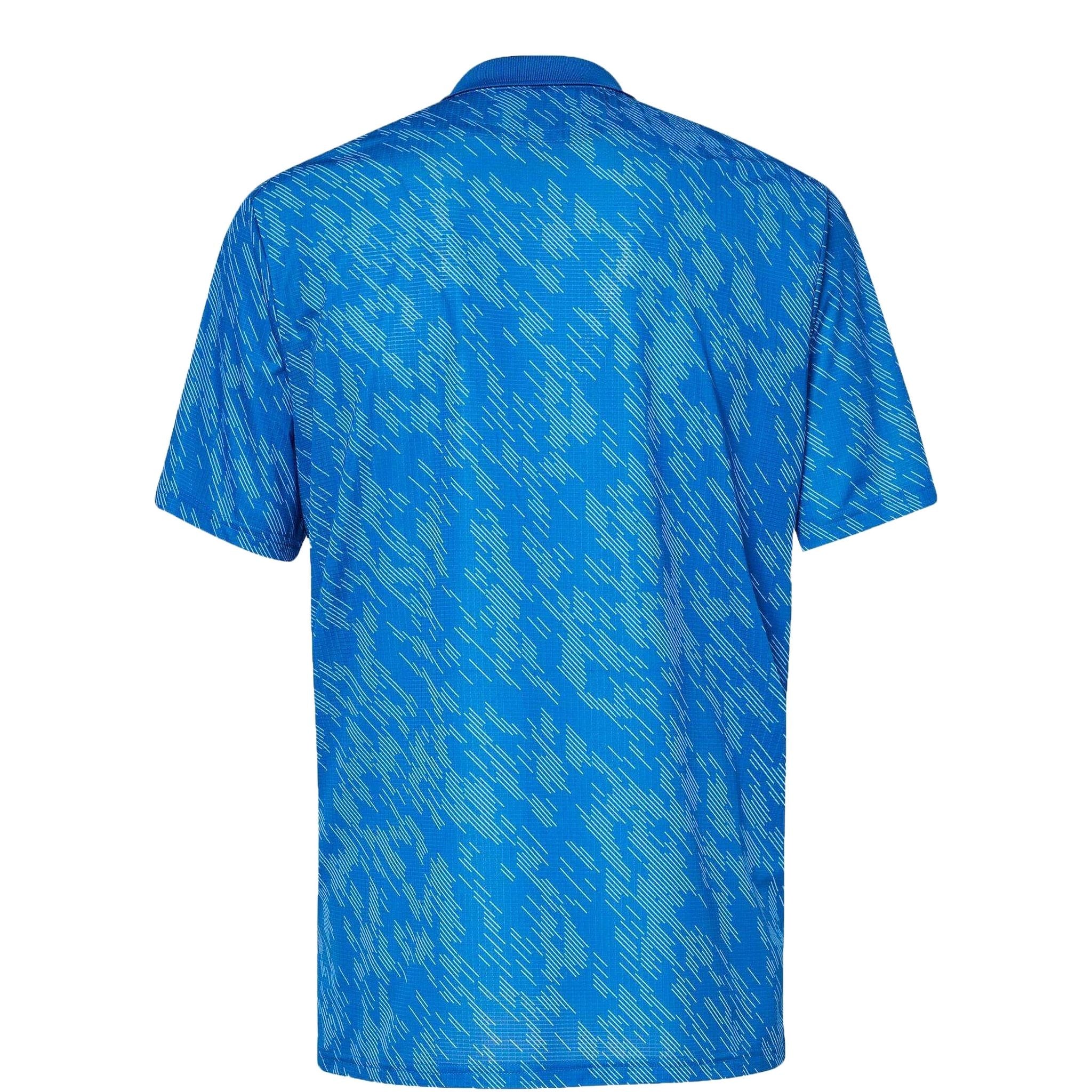 Oakley Contender Print Ozone Poloshirt Herren