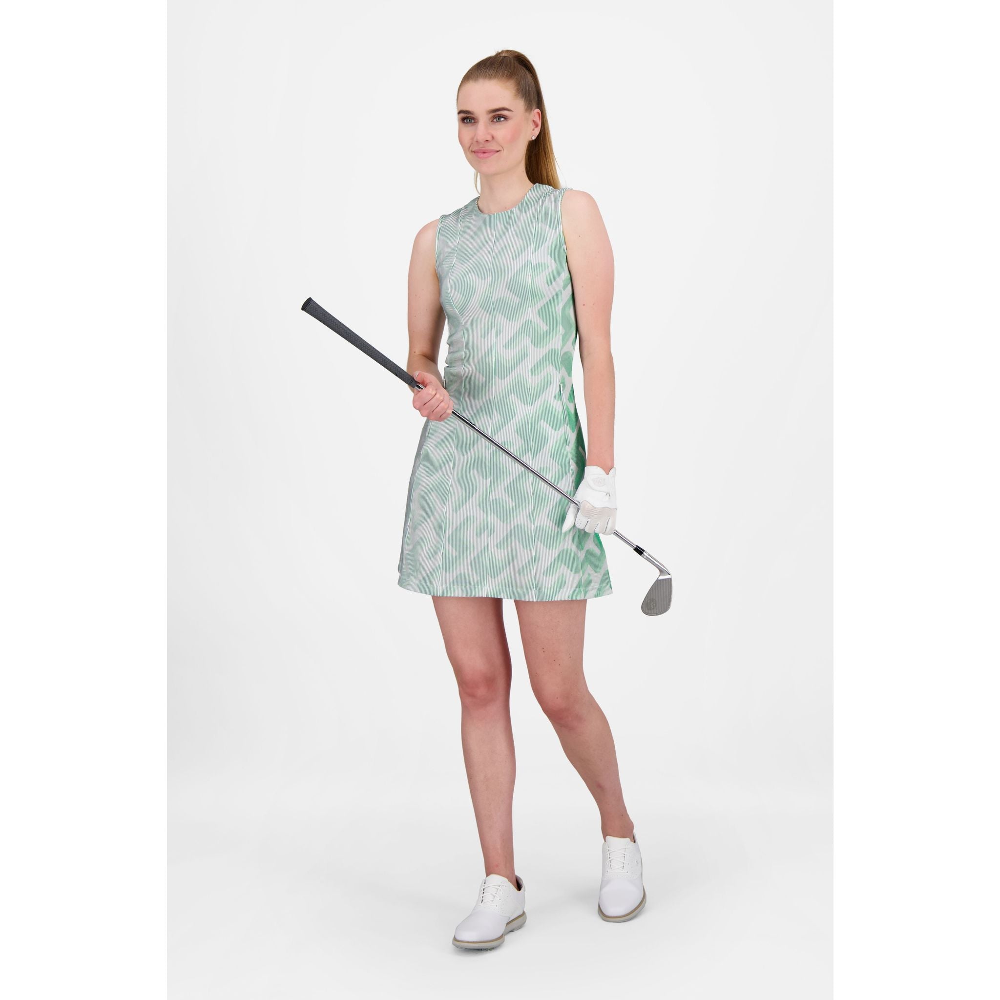 J. Lindeberg Kleid 3D Golf Jilian 3D Bridge Mongram Damen