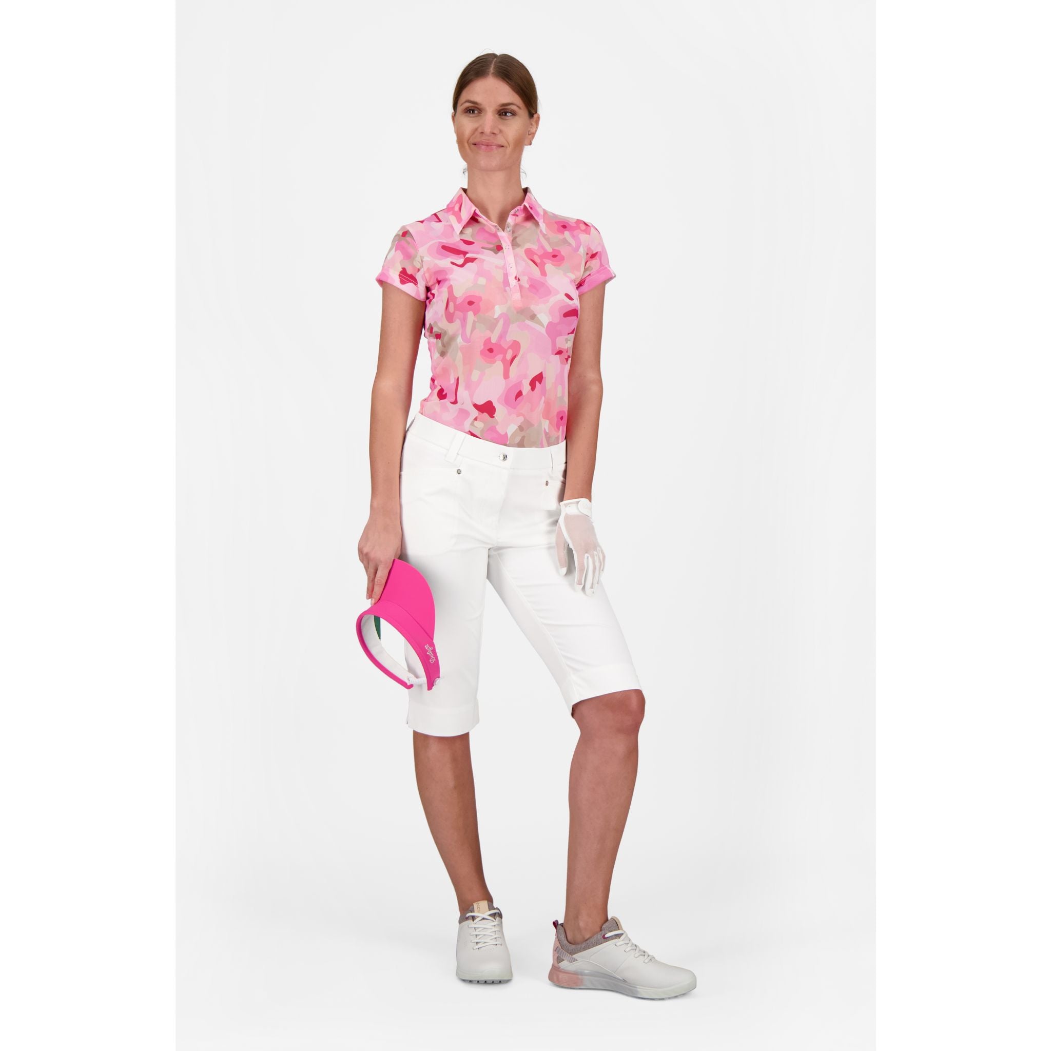 Daily Sports QuickDry Cammy Mesh Cap Sleeve Polo Damen