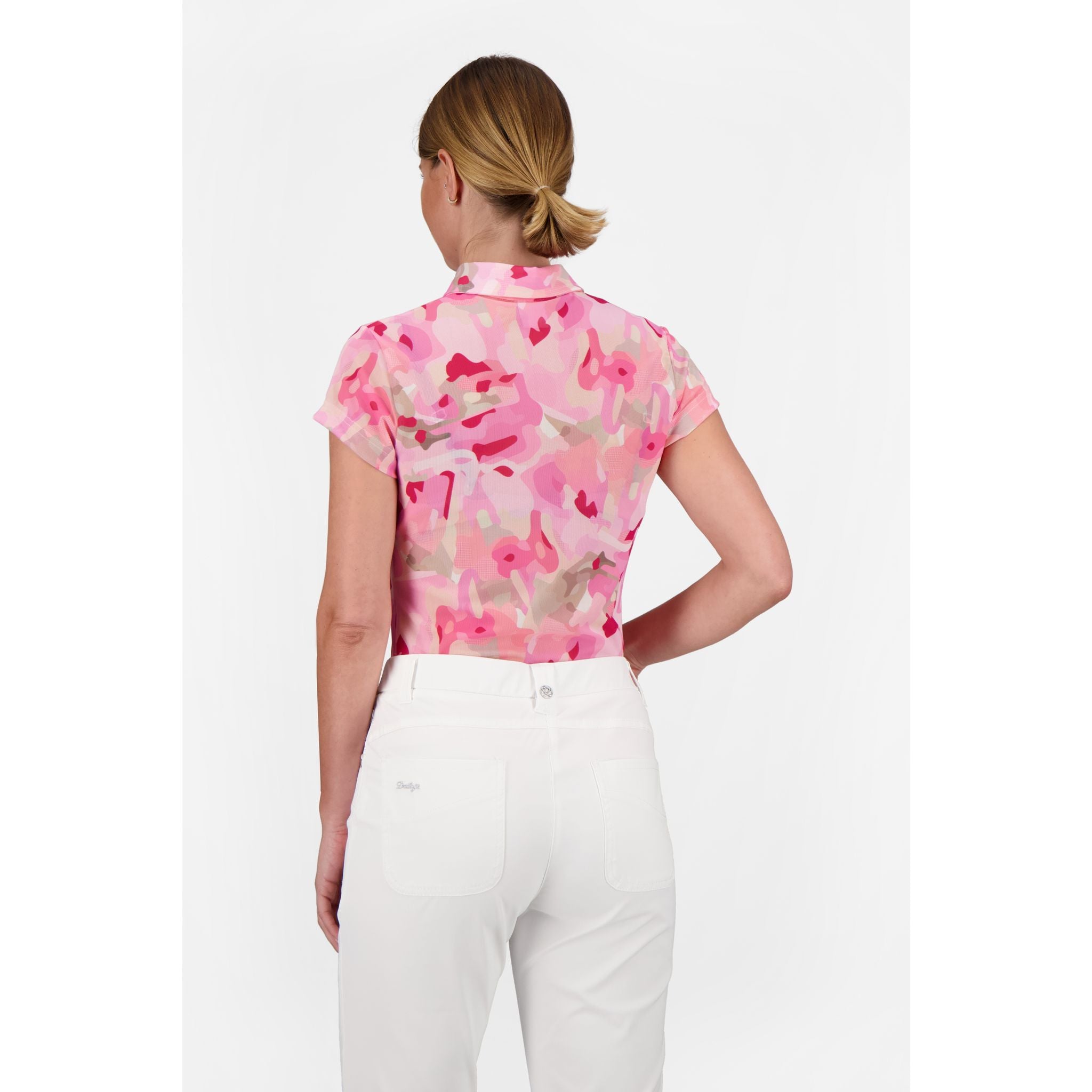 Daily Sports QuickDry Cammy Mesh Cap Sleeve Polo Damen