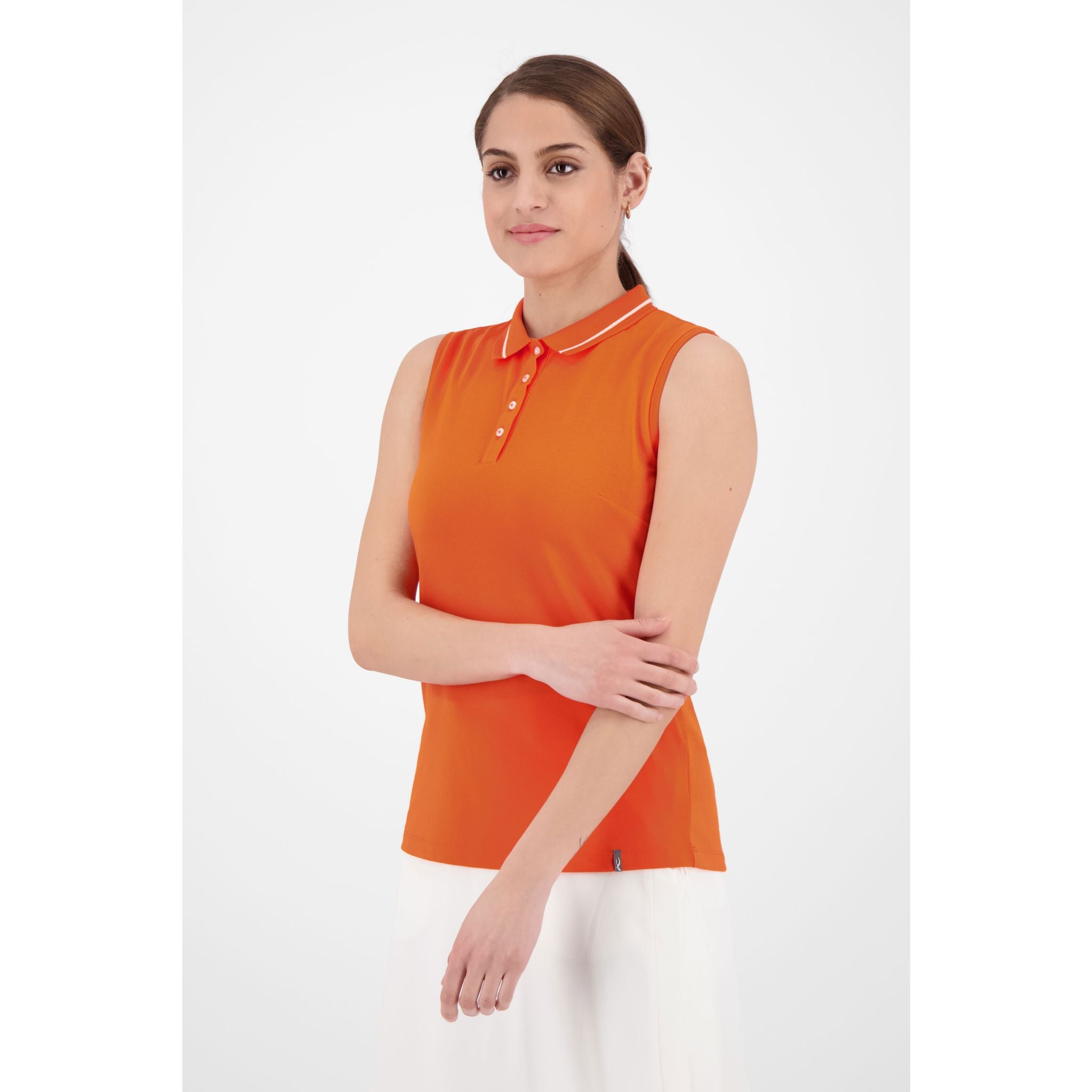 Kjus W Sanna SL Polo Mandarine Damen