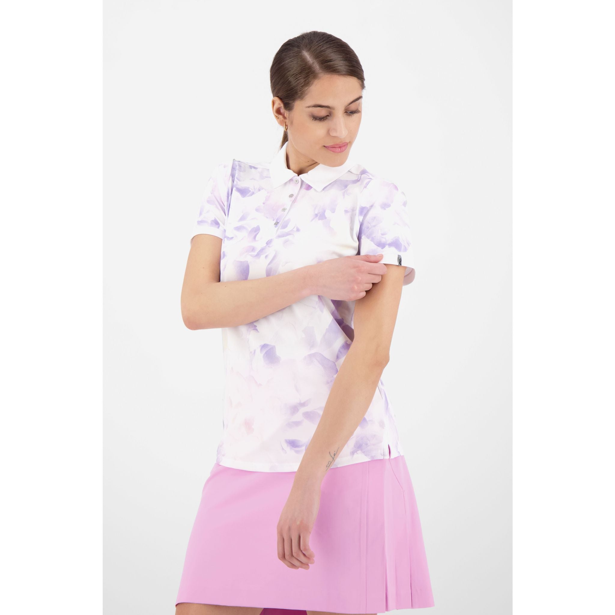 Kjus Enya Printed SS Polo Damen