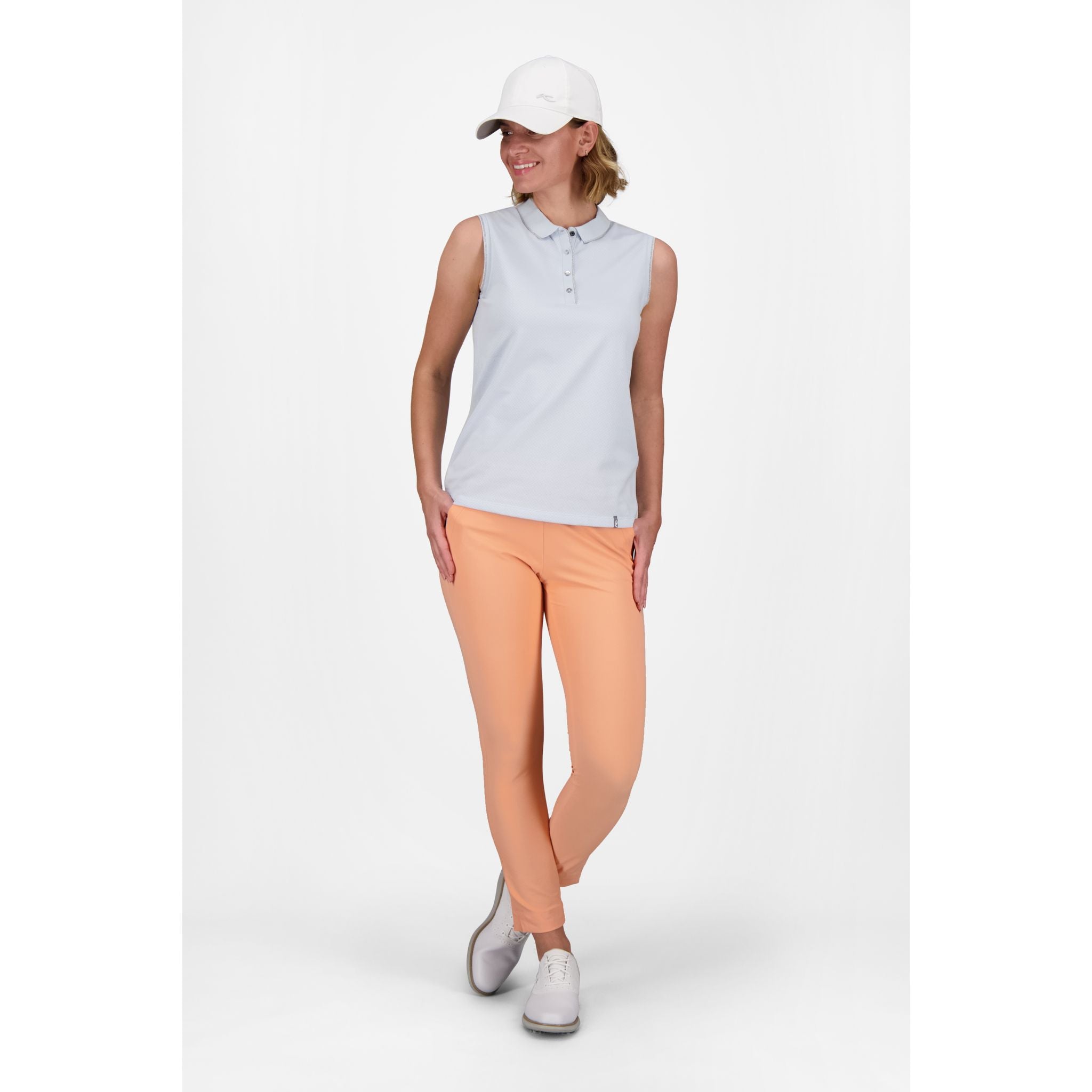 Kjus Ella Structure S/L ženski polo golf