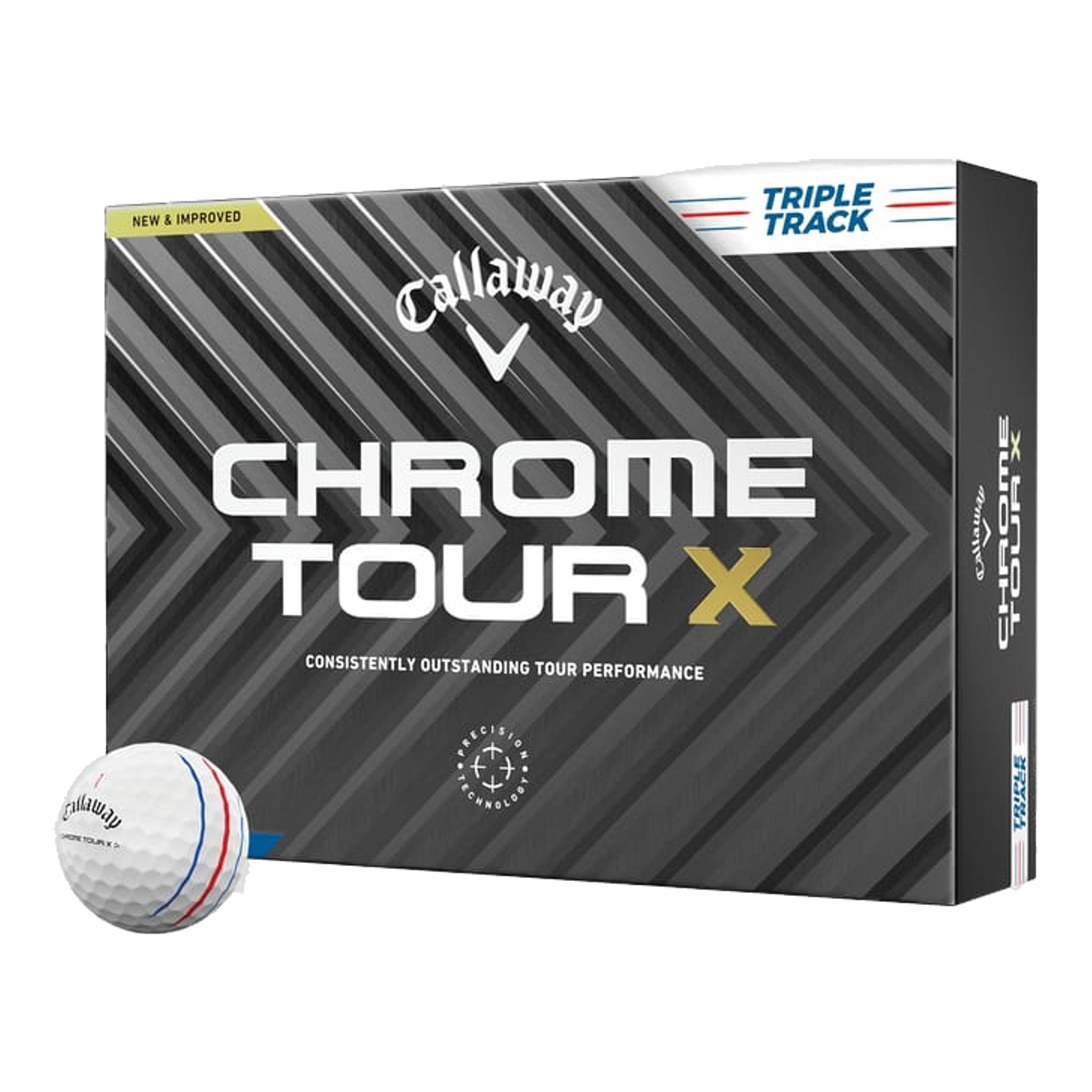Callaway Chrome Soft Tour X Triple Track (2024) Golfbälle