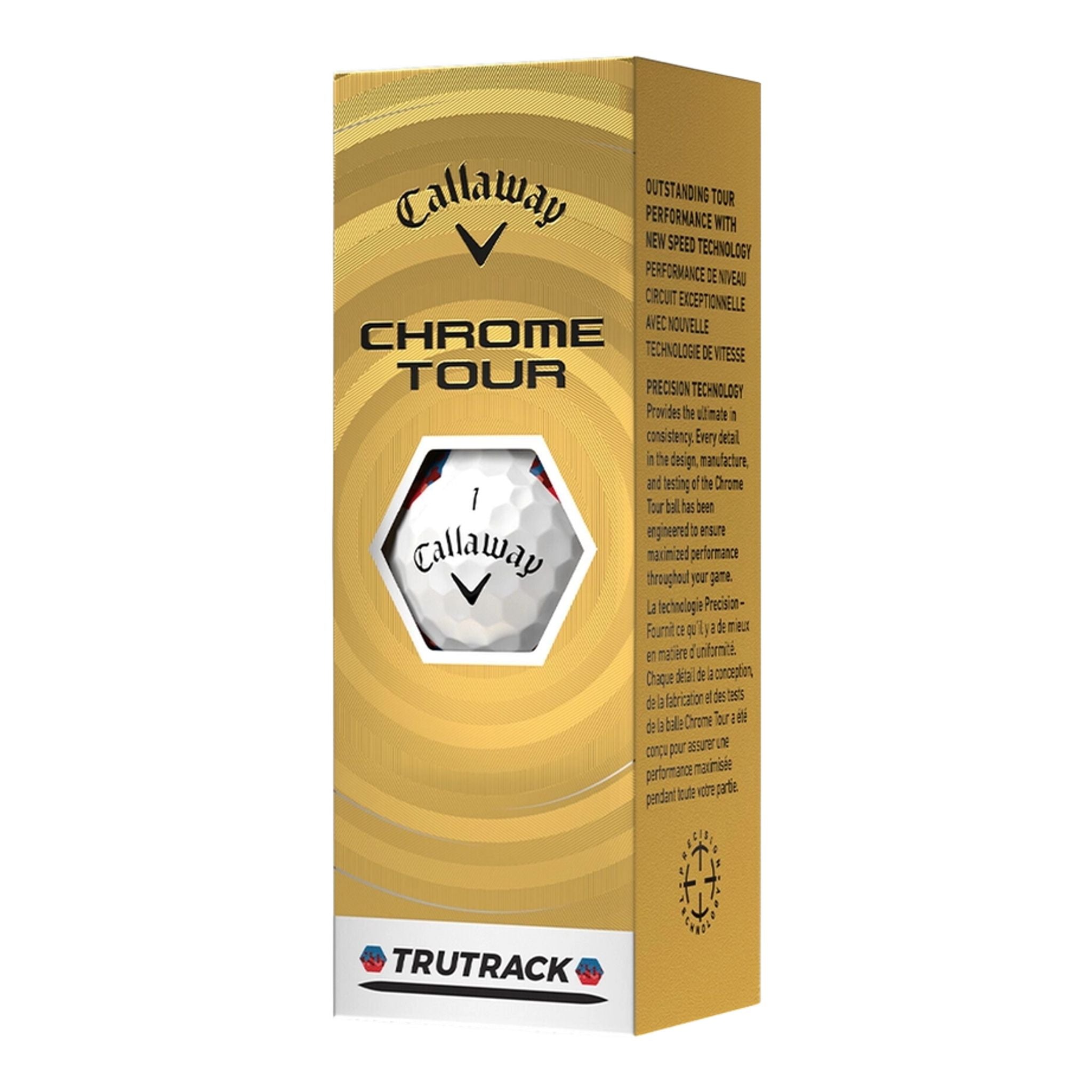 Žogice za golf Callaway Chrome Tour TruTrack 26
