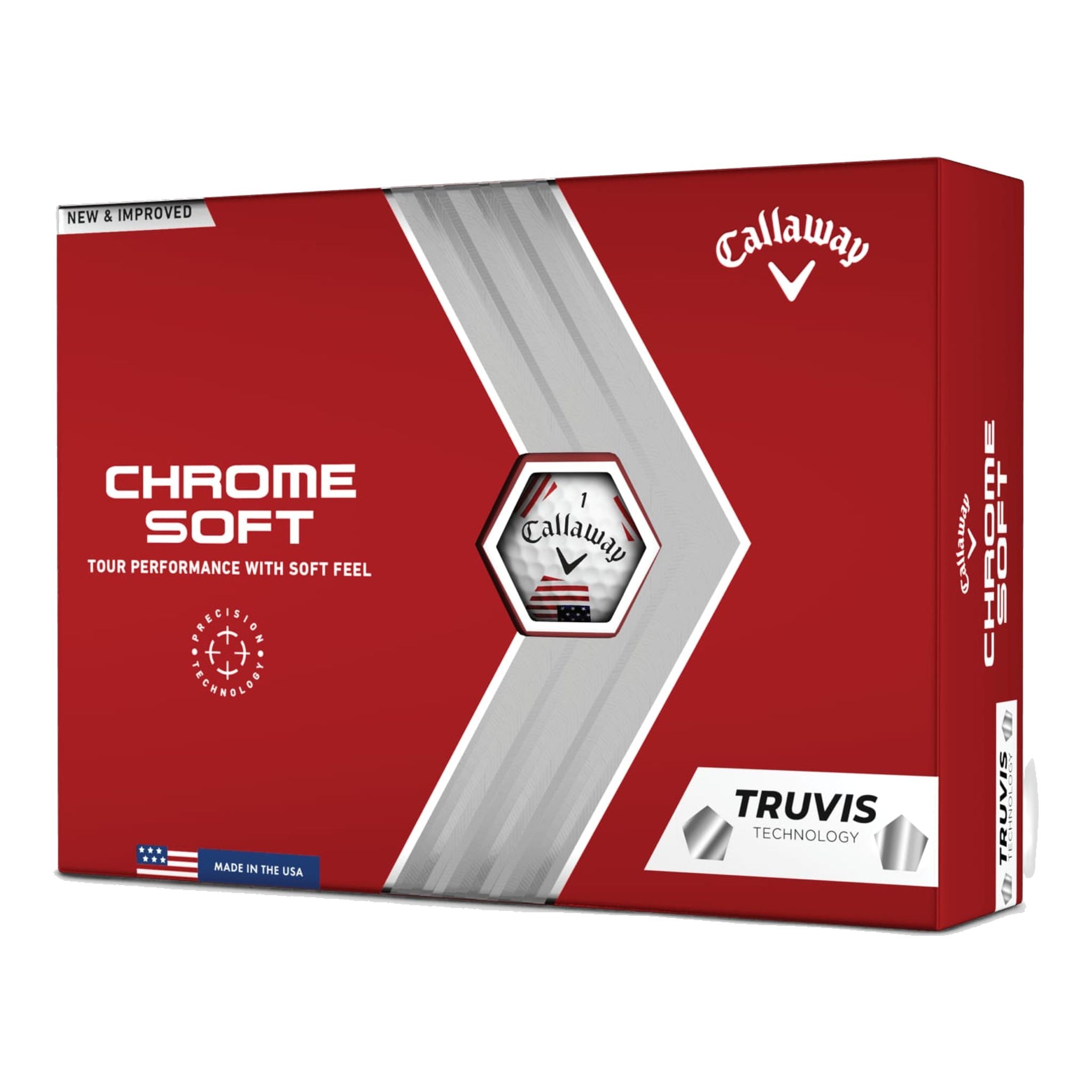 Callaway Chrome Soft (2023) Truvis USA Golfbälle