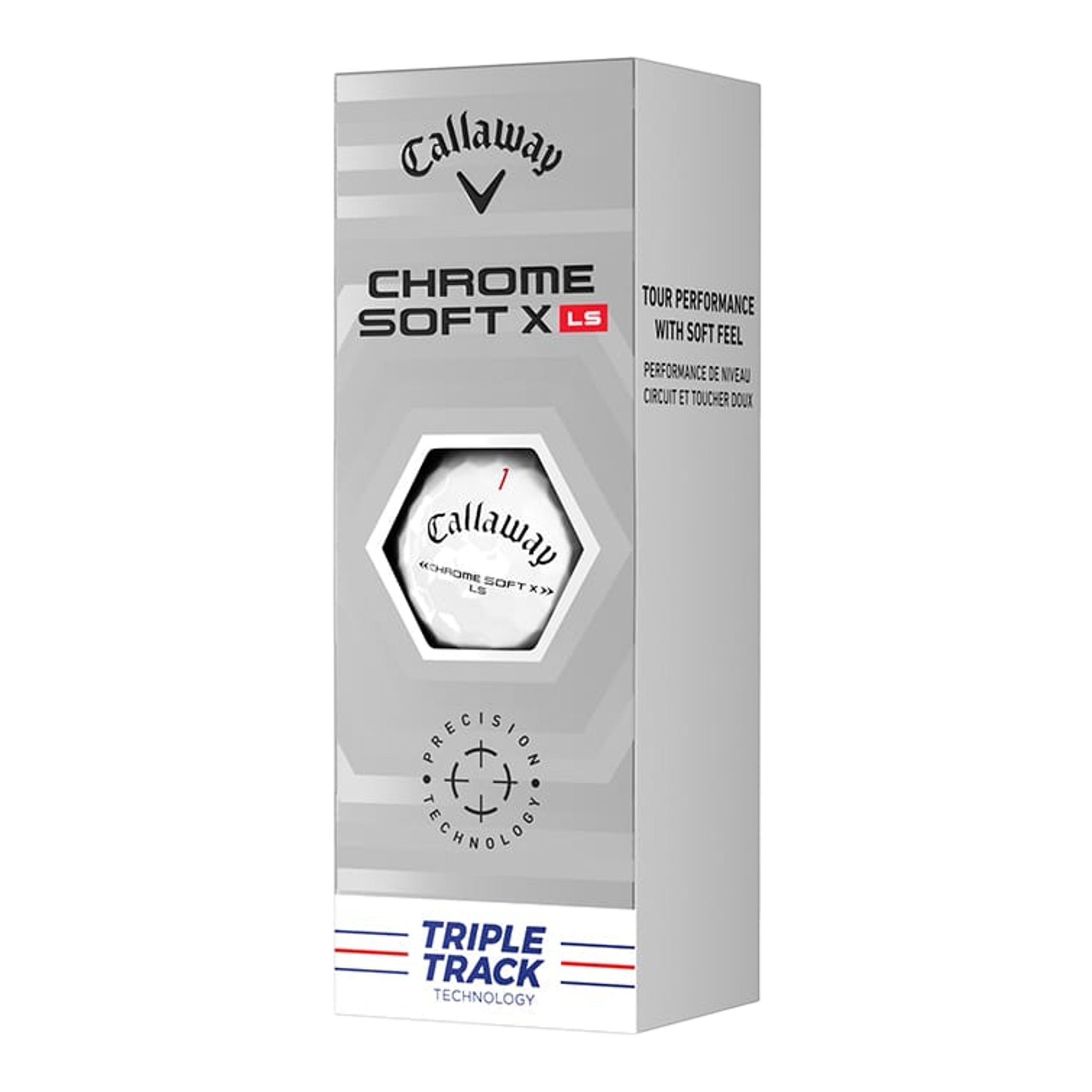 Žogice za golf Callaway Chrome Soft X LS (2022)