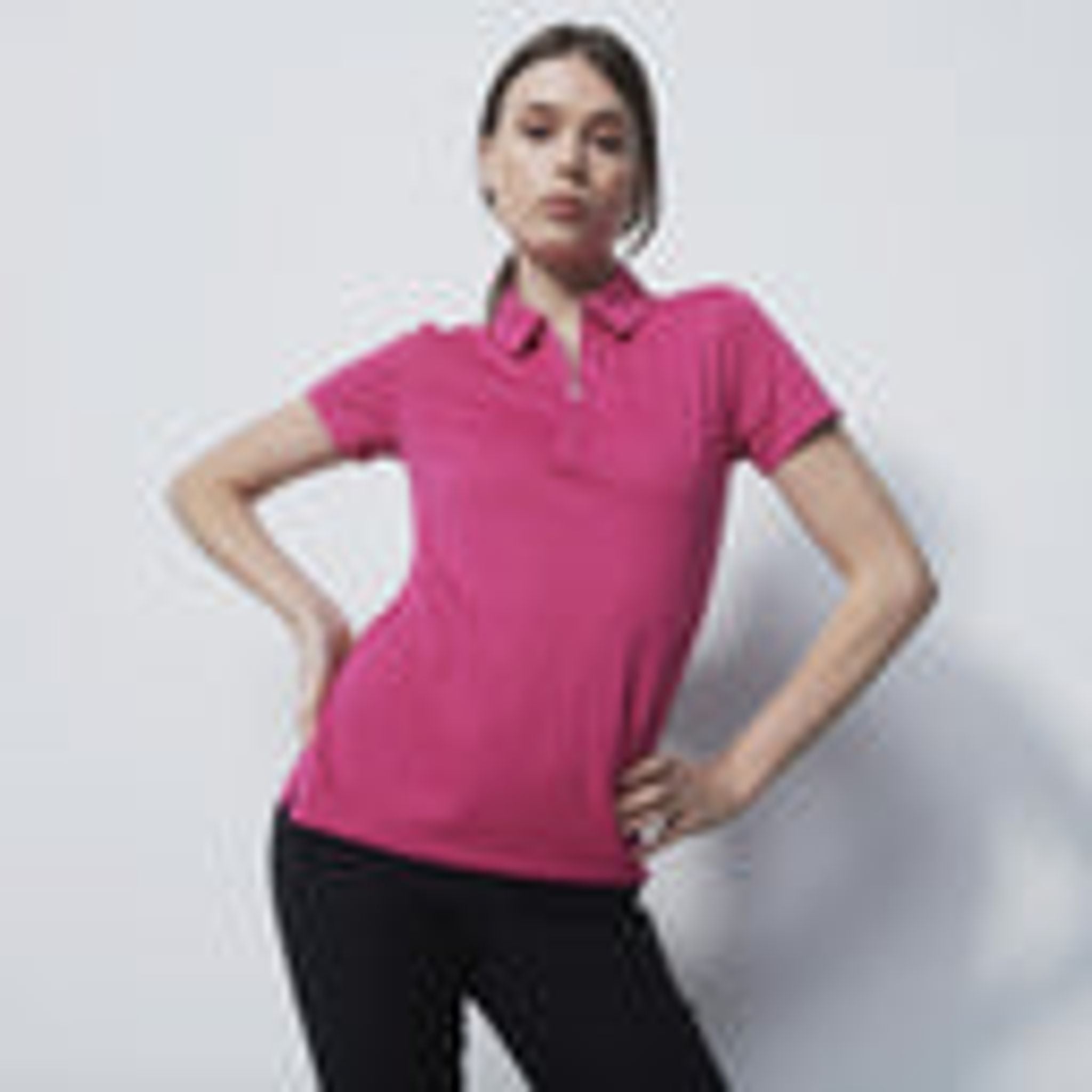 Daily Sports Daily Jess Ss Polo Shirt Pink Damen
