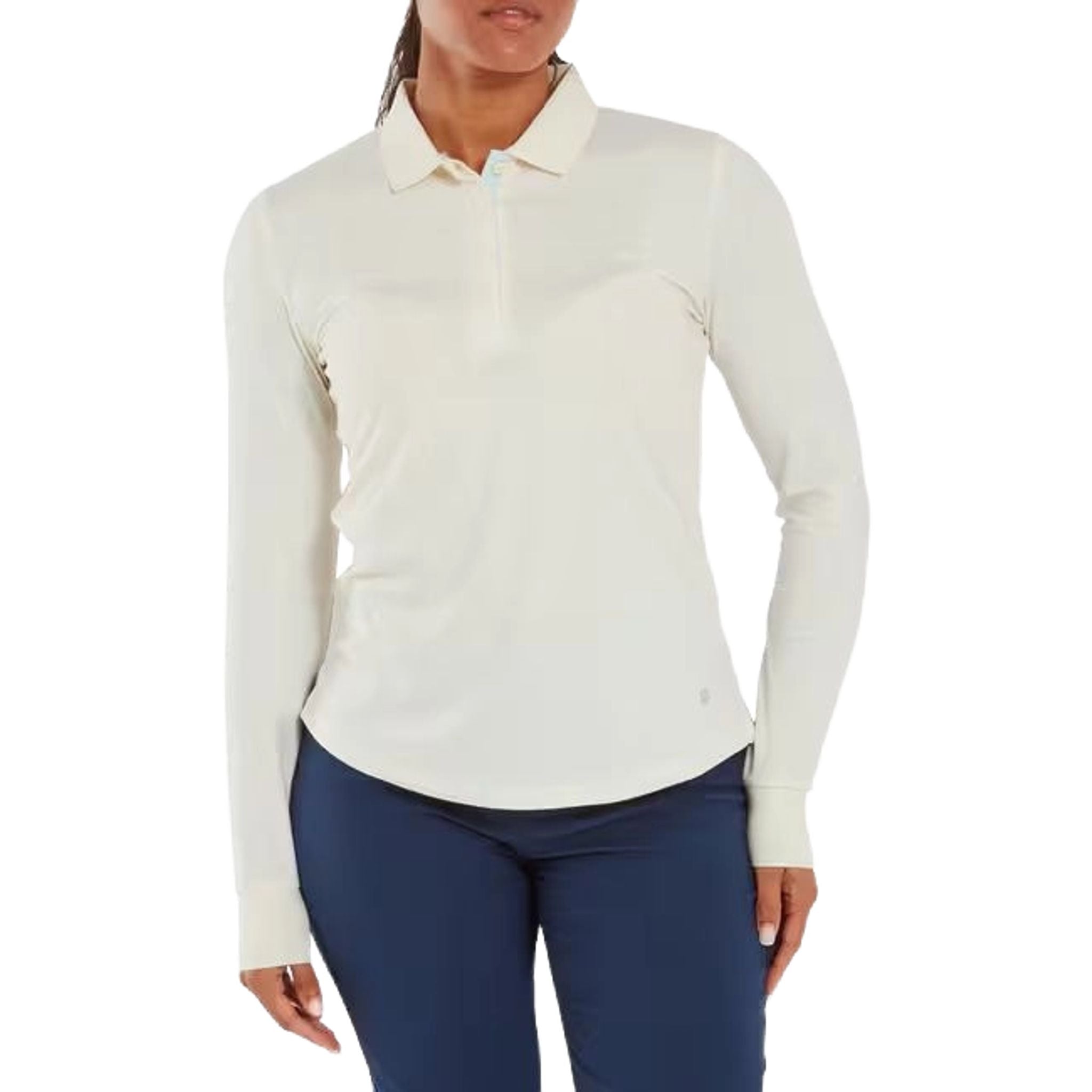 Footjoy ThermoSeries Langarm-Poloshirt Damen