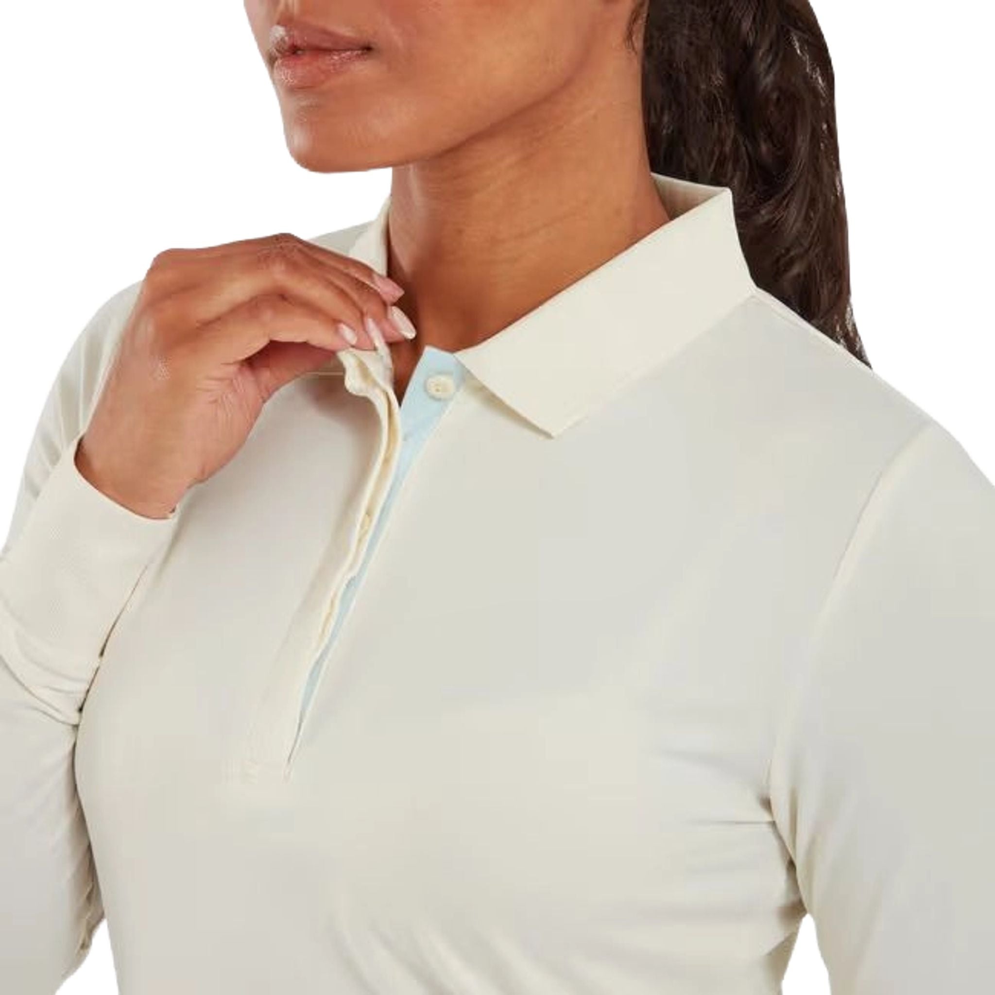 Footjoy ThermoSeries Langarm-Poloshirt Damen