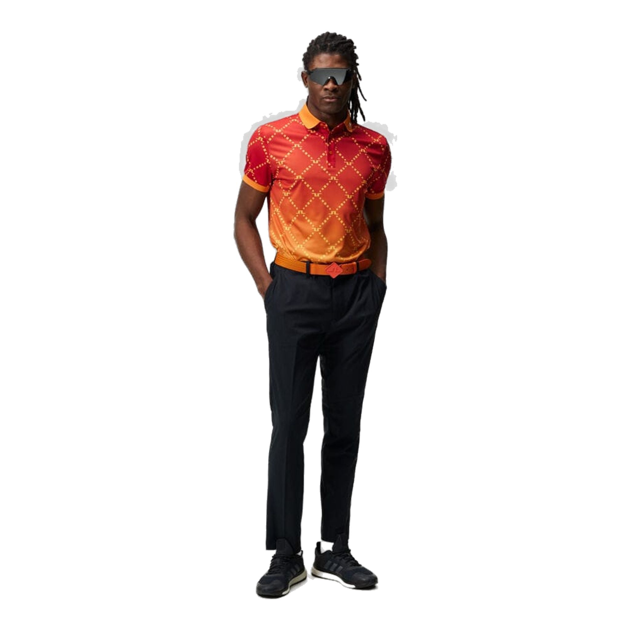 J. Lindeberg Tour Tech Reg Fit Print Poloshirt Herren