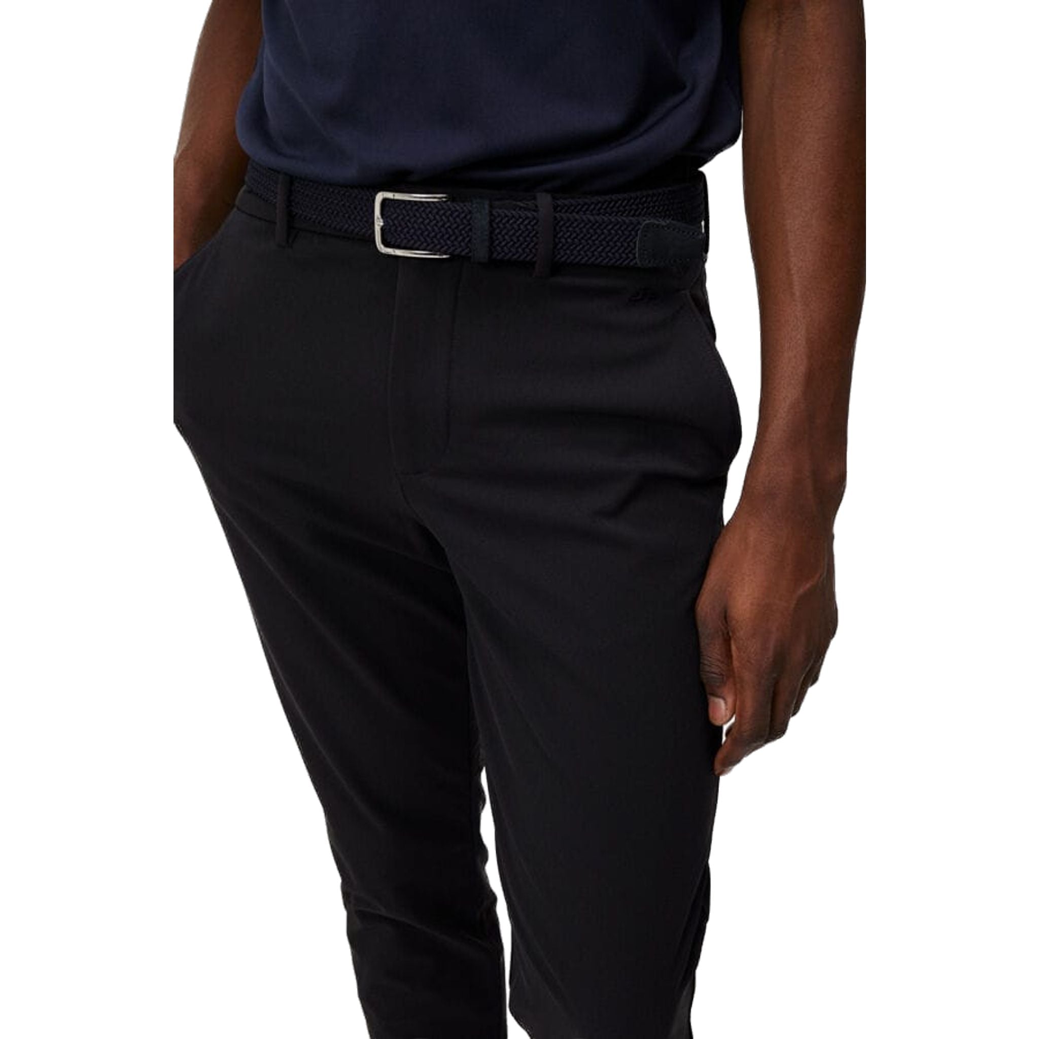 Moške hlače za golf iz keperja J. Lindeberg iz flisa