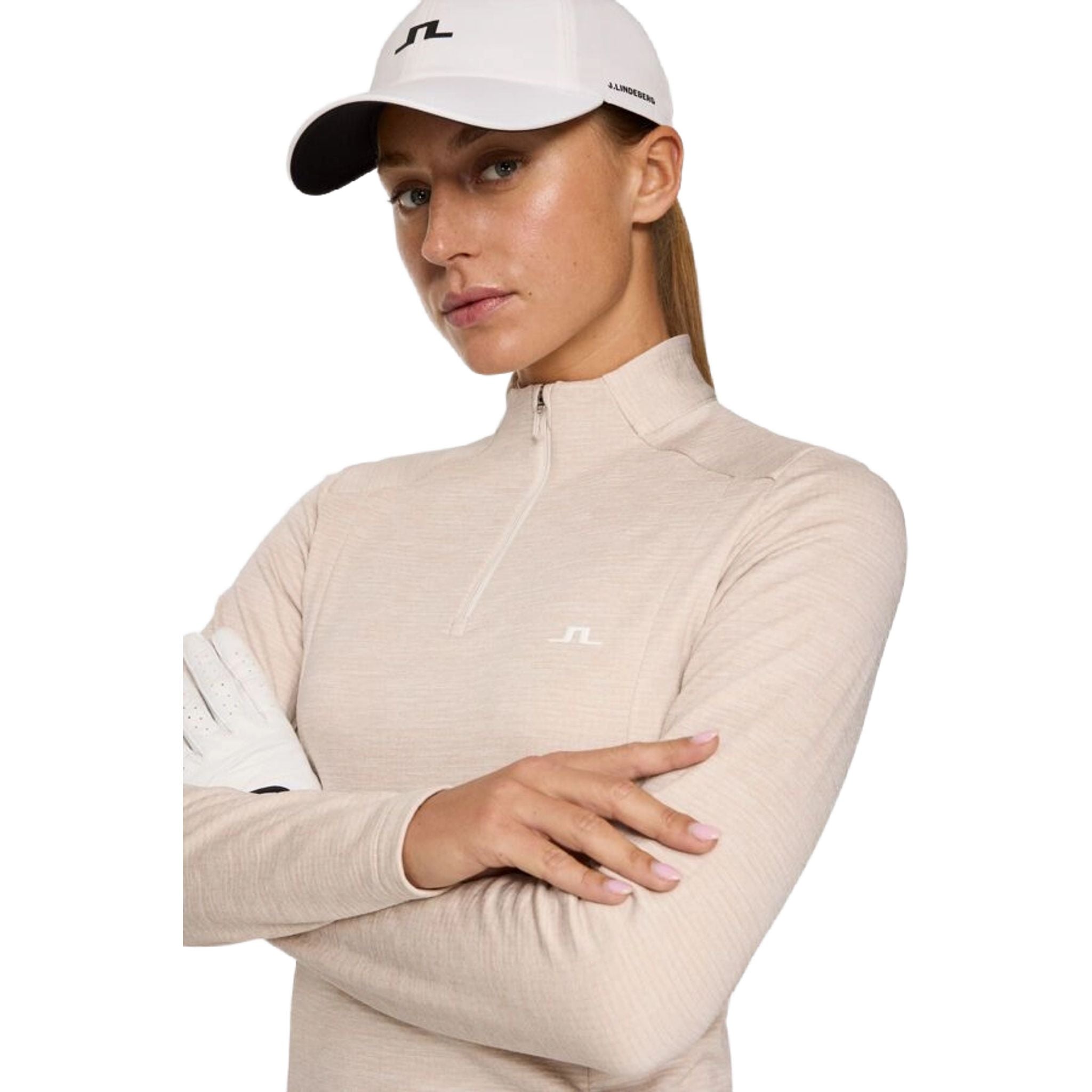 J. Lindeberg Steffi Quarter Zip Midlayer Women