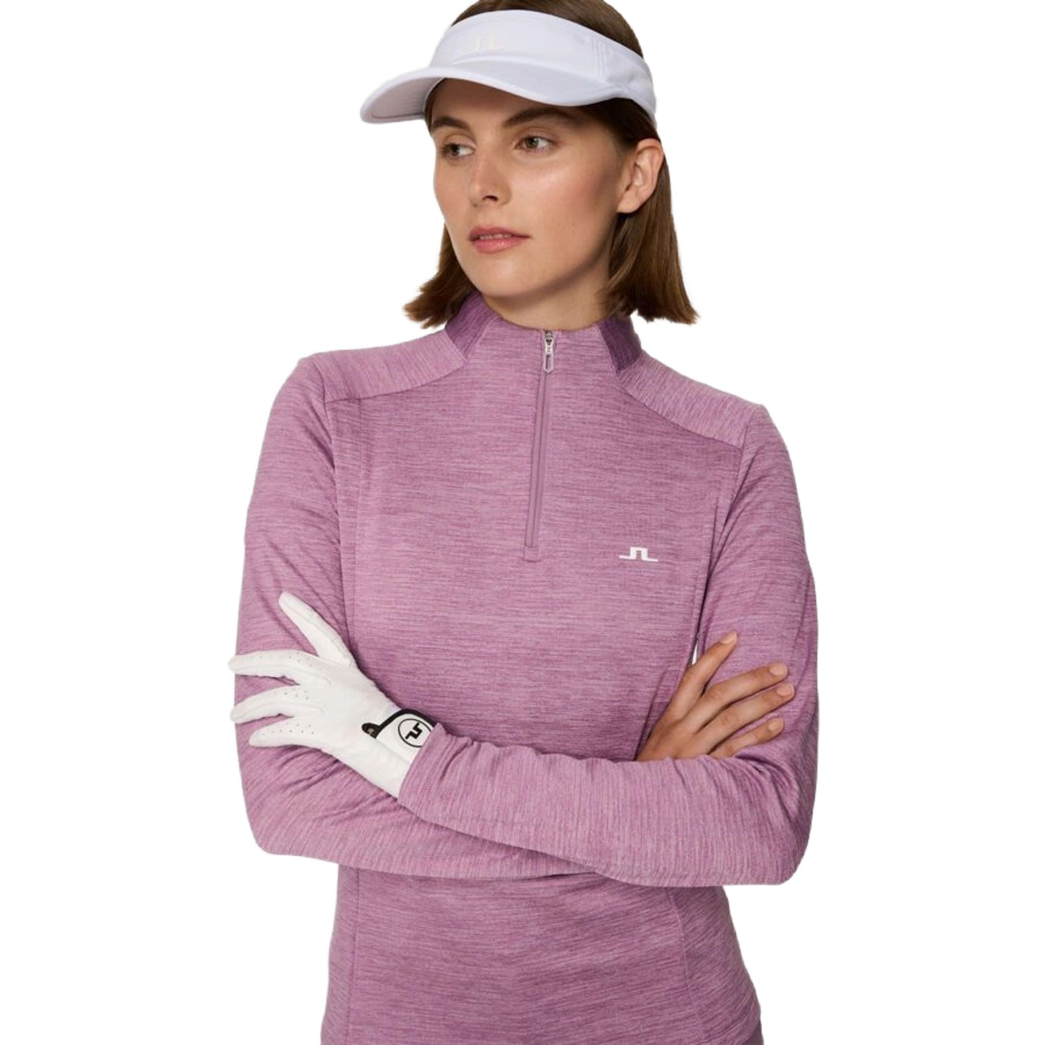 J. Lindeberg Steffi Quarter Zip Midlayer Women