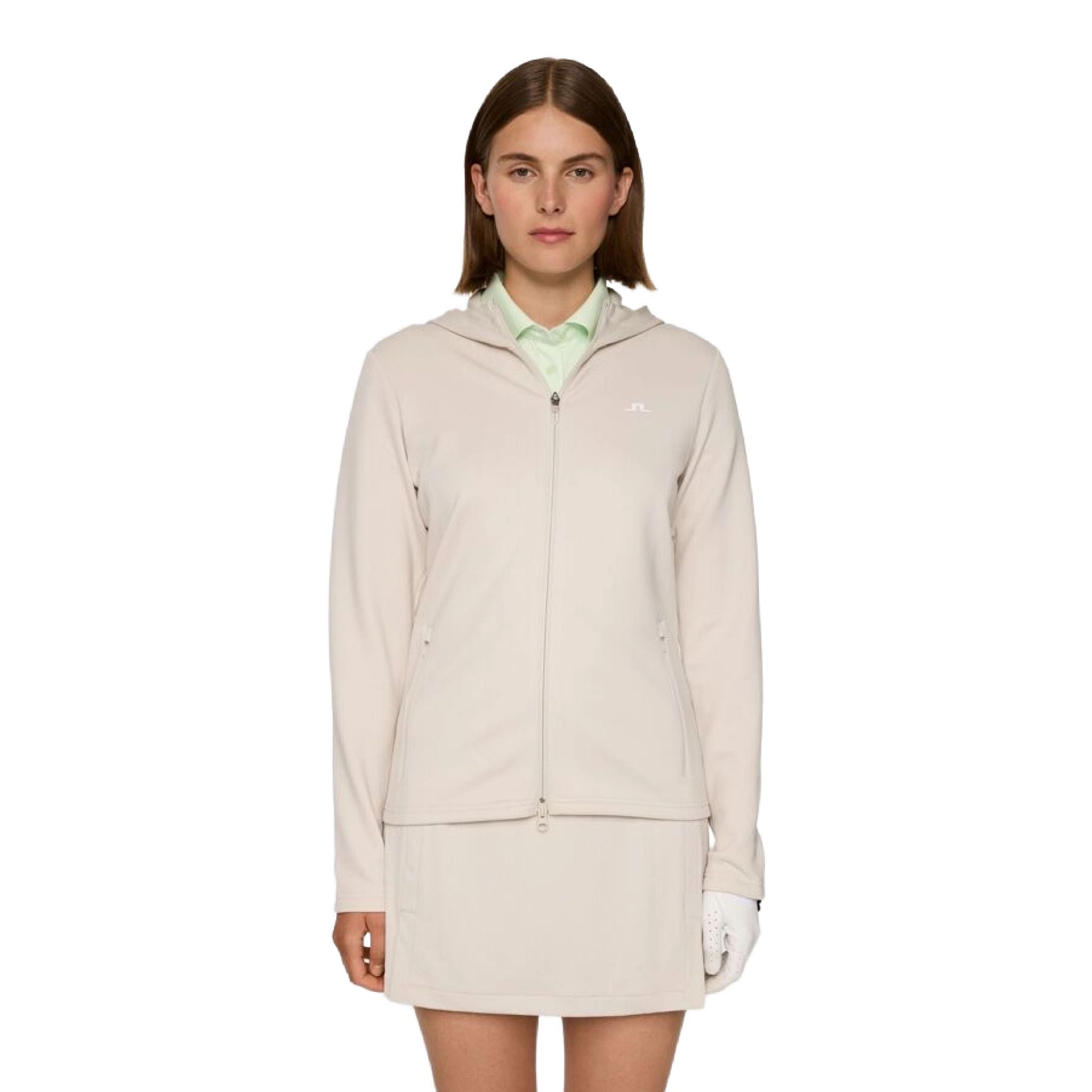 J. Lindeberg Aerialle Zip Kapuzenjacke Damen