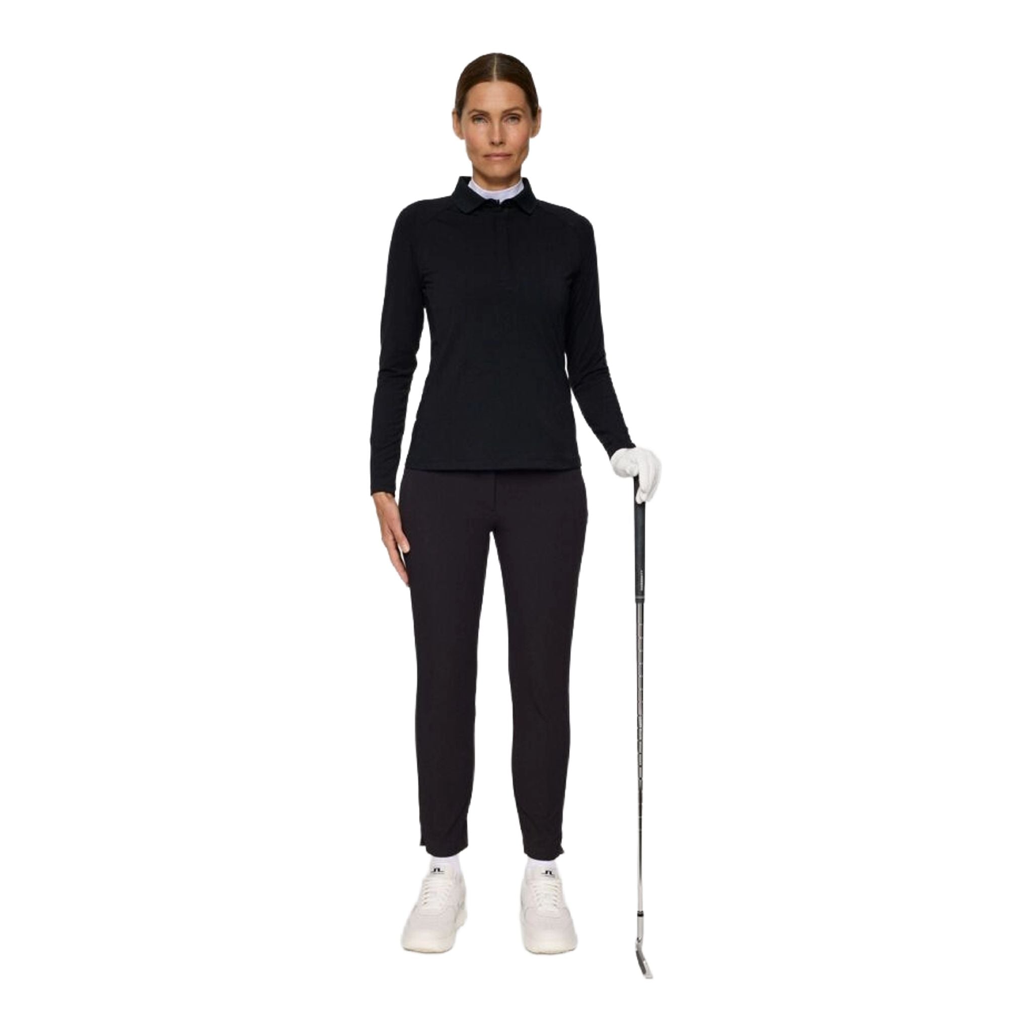 J. Lindeberg Flor Long Sleeve Polo Damen