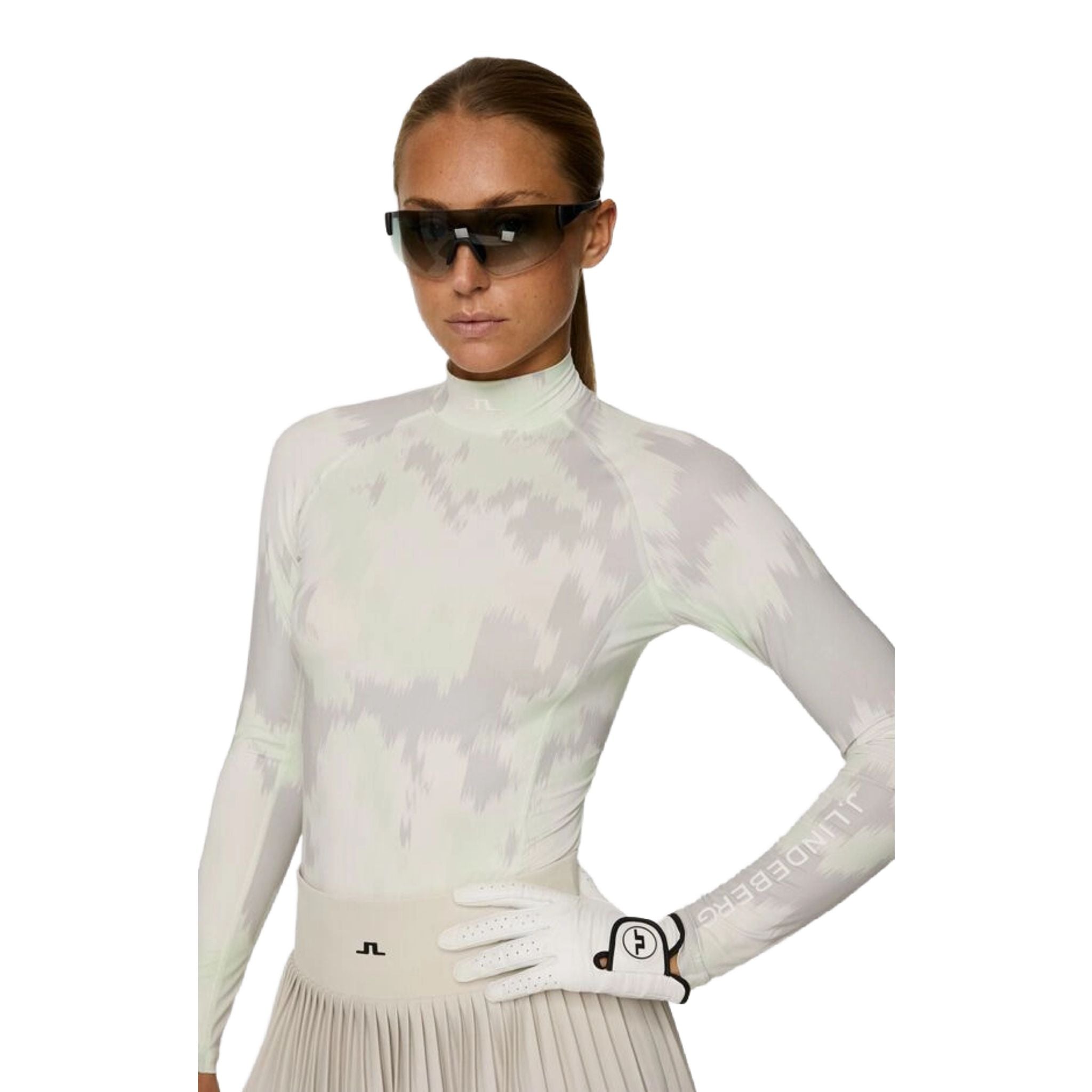 J. Lindeberg Ella Print Compression Top Damen