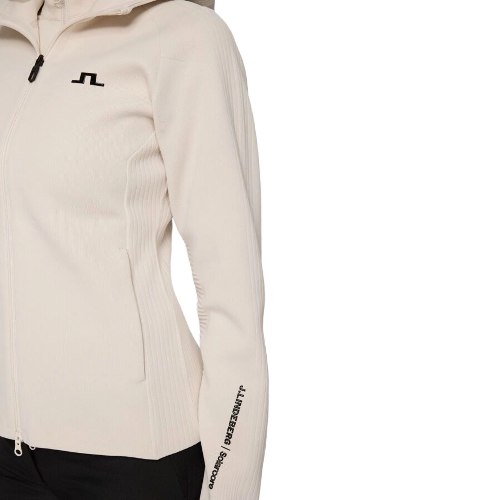 J. Lindeberg Solarcore Knit Zip Sweater Damen