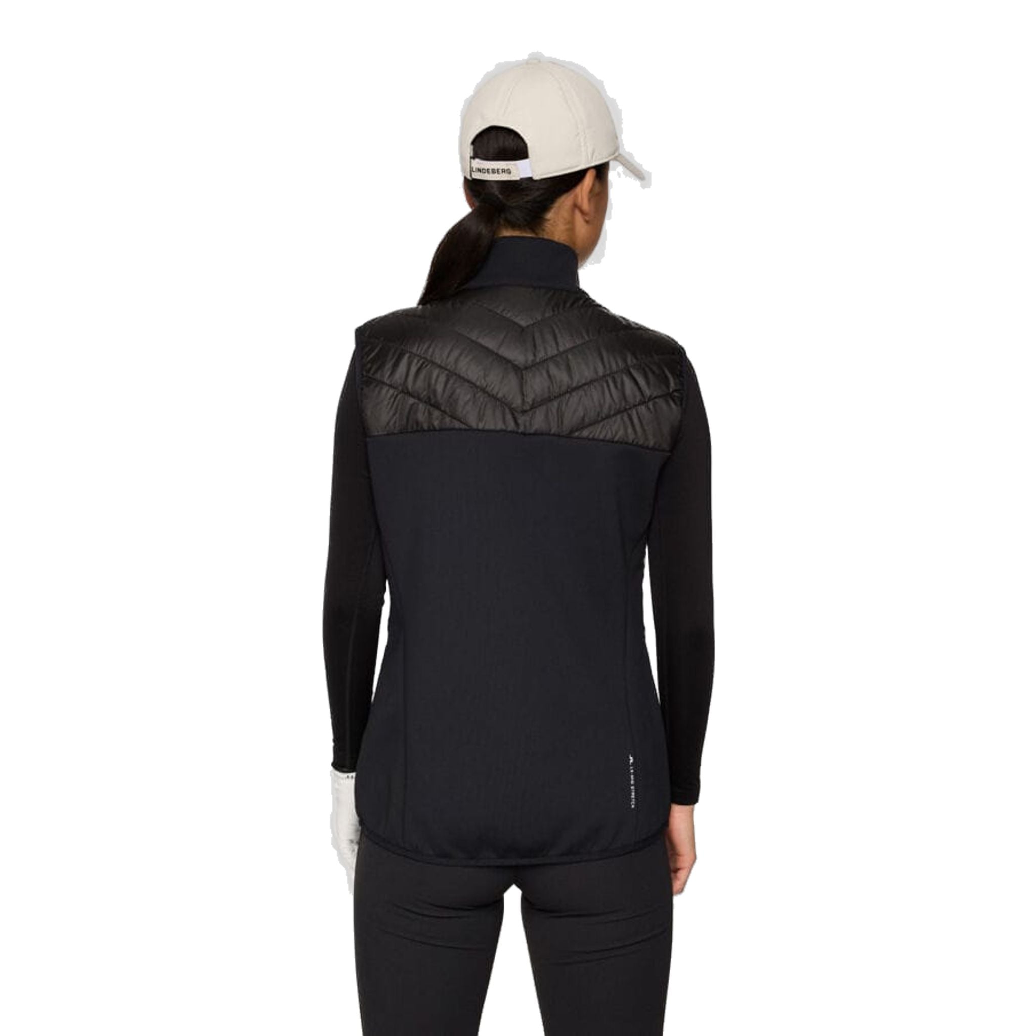 J. Lindeberg Madde Quilt Hybrid Vest Women