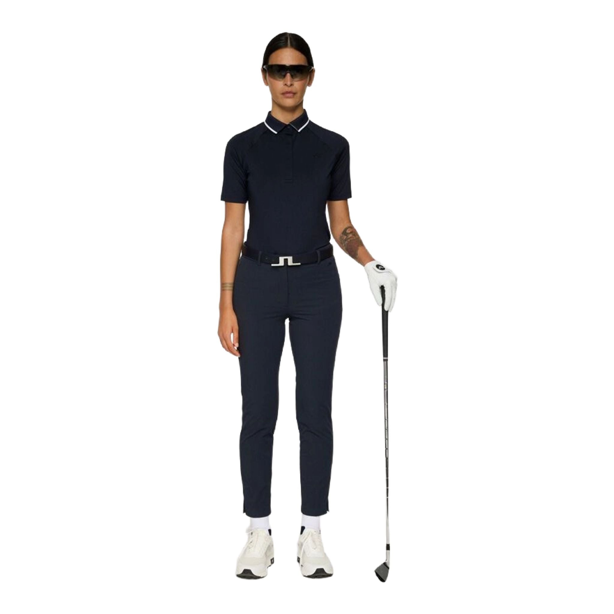 Ženske hlače iz keperja iz flisa J. Lindeberg Lei