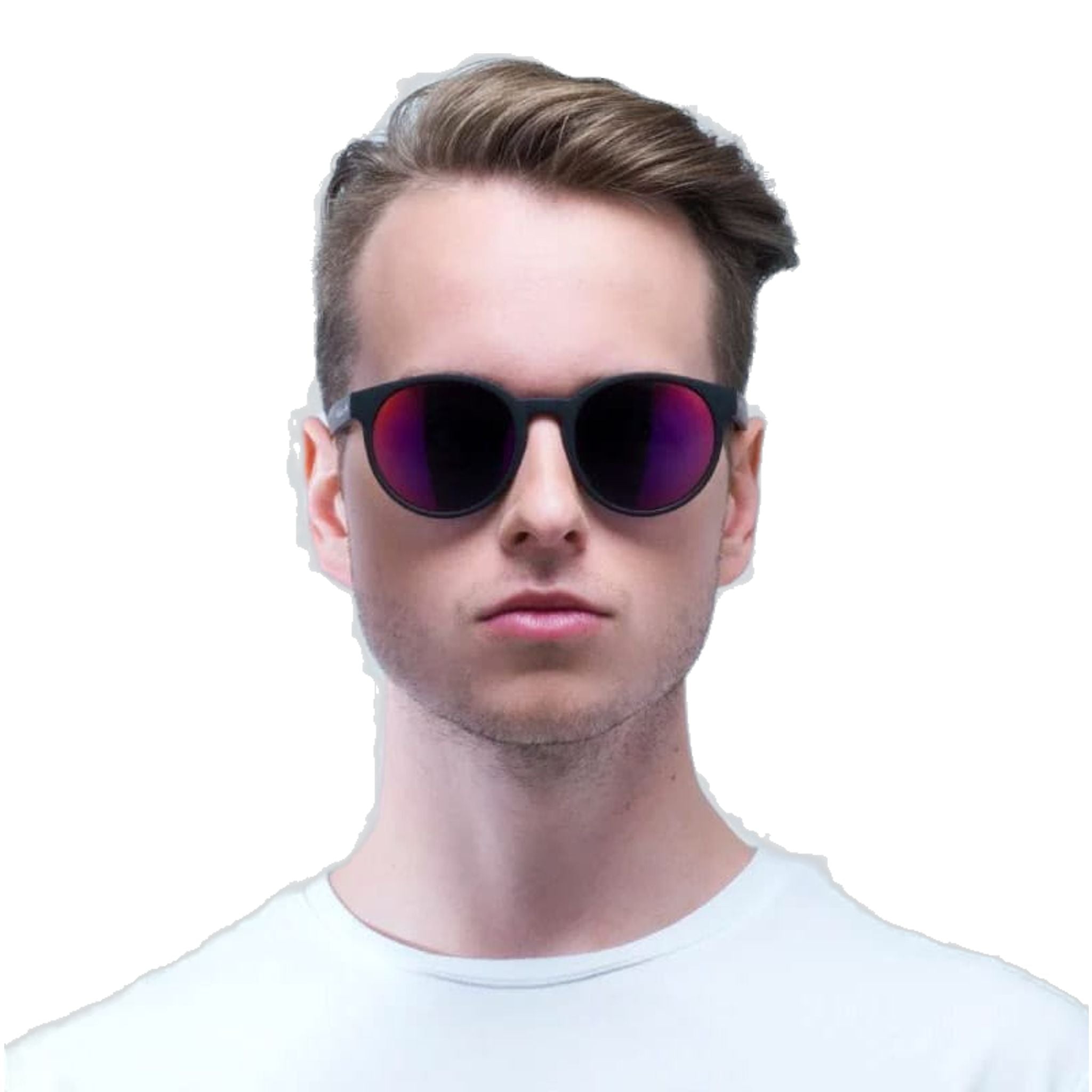 RedBull Spect Eyewear Lace Black/Smoke Red Mirror