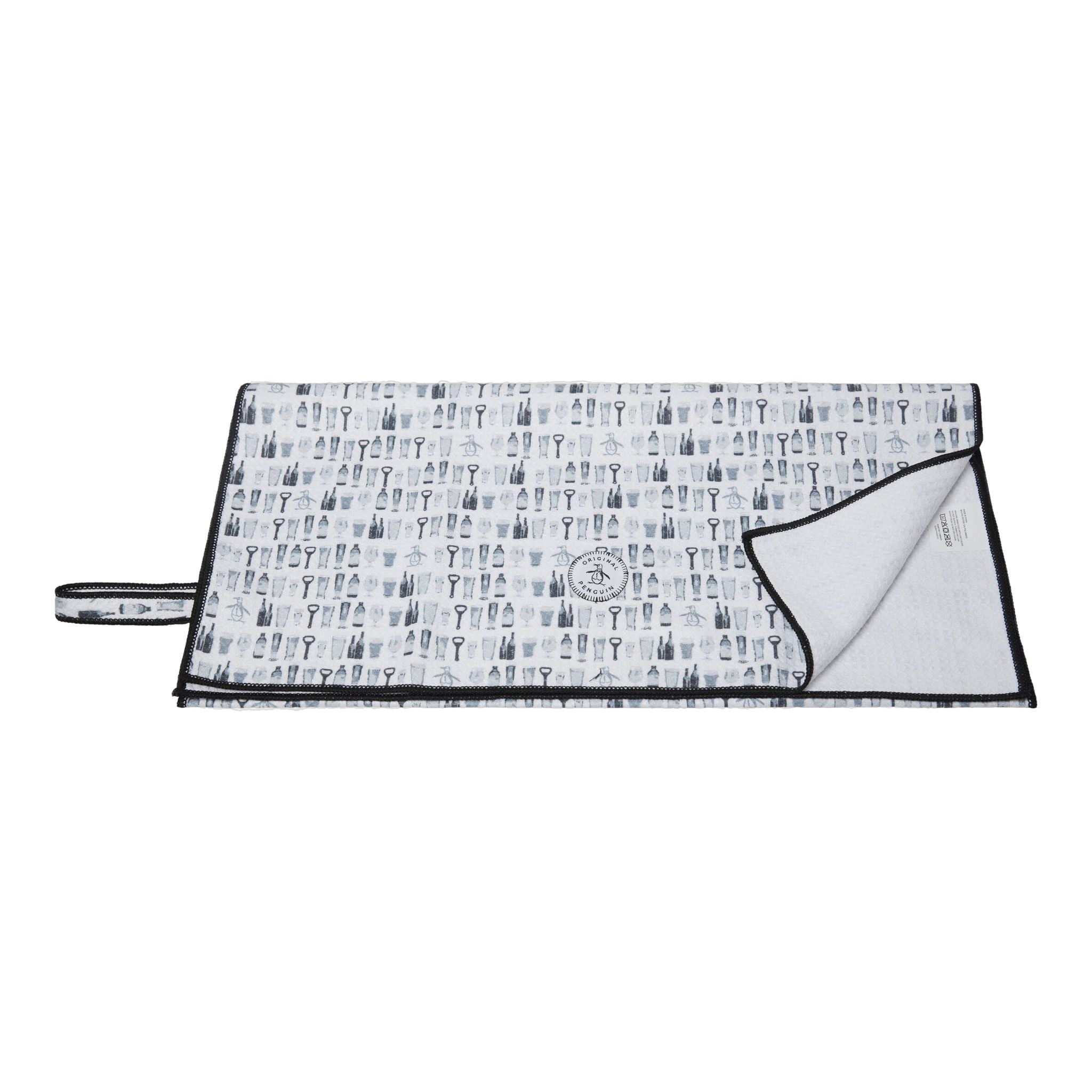 Original Penguin Tropical Postcard Waffel Bright White