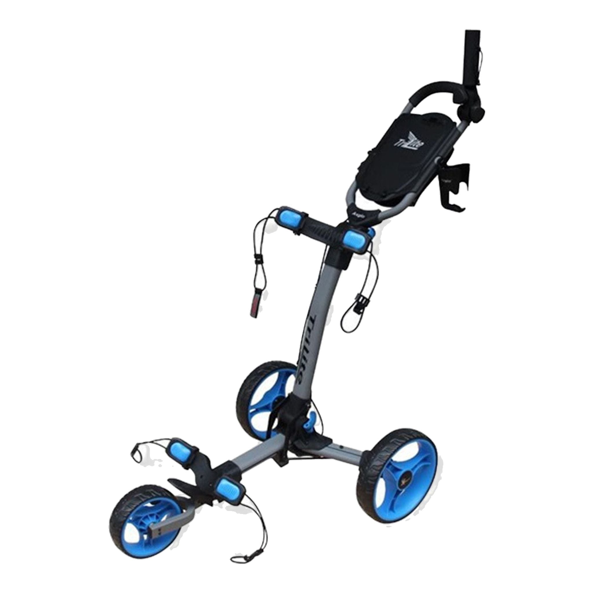 Axglo Trilite Cart Grau/Blau (inkl. Schirm- & Getränkeha