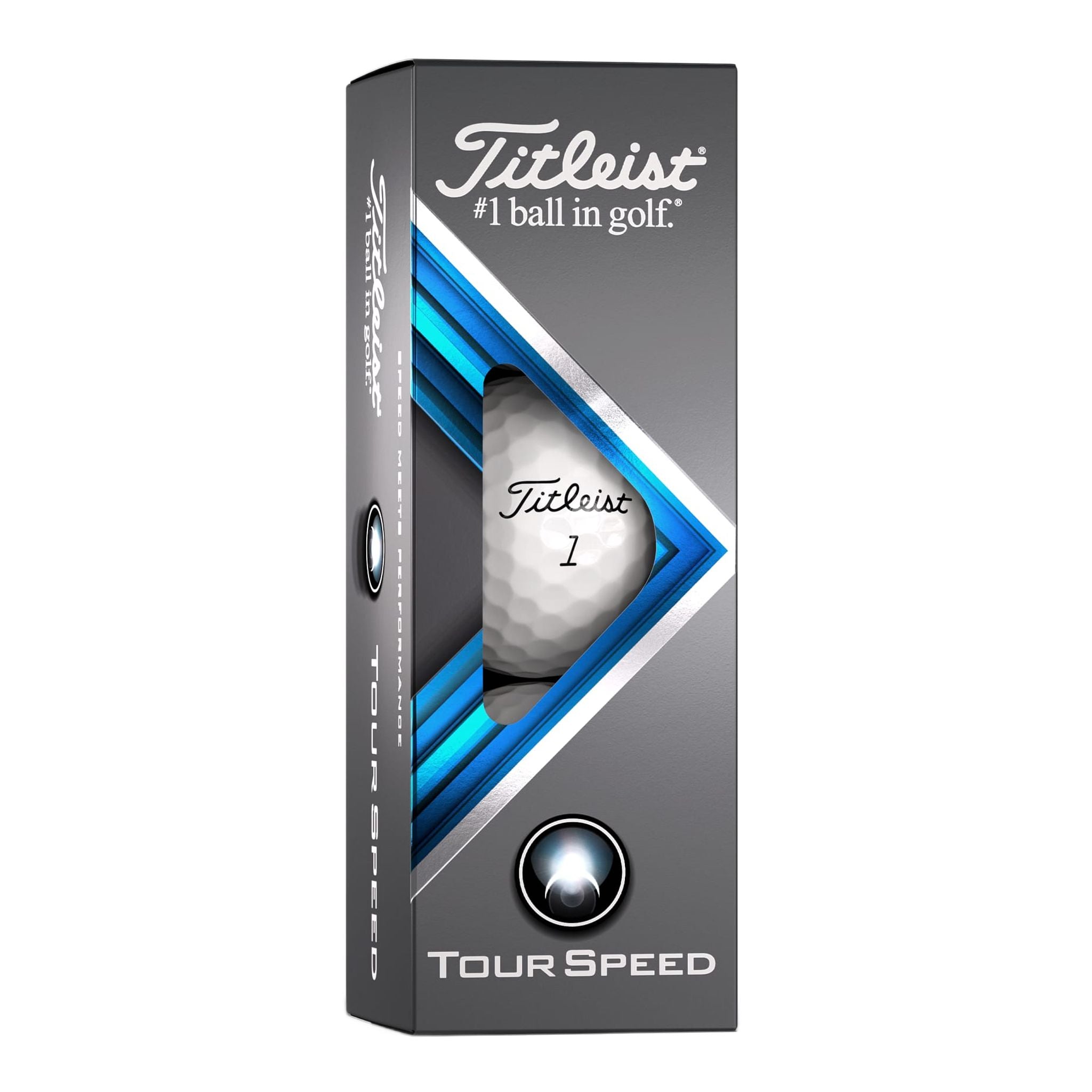 Titleist Tour Speed 2022 12 Golfbälle Gelb