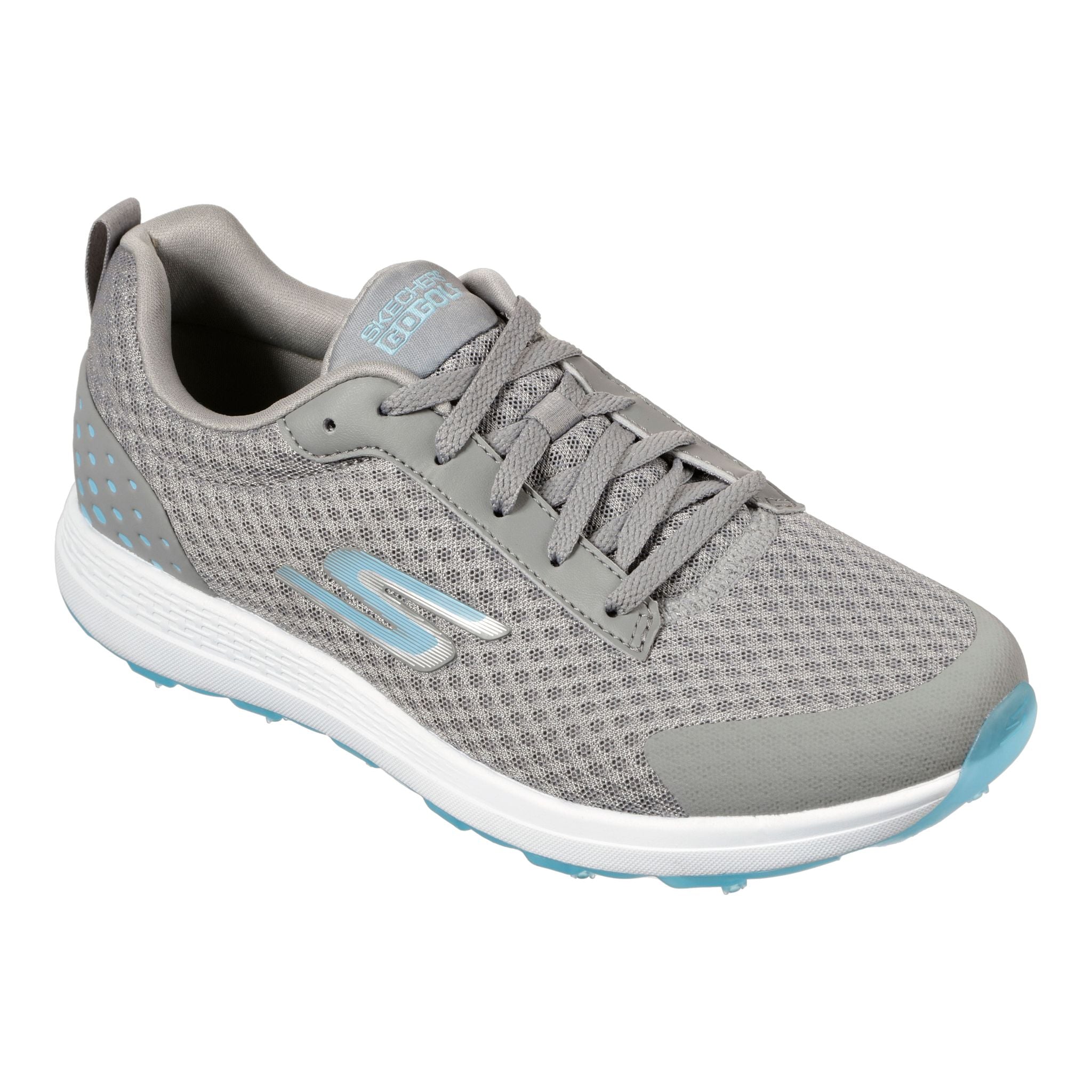 Skechers W Max Fairway 2 Grey/Blue Damen