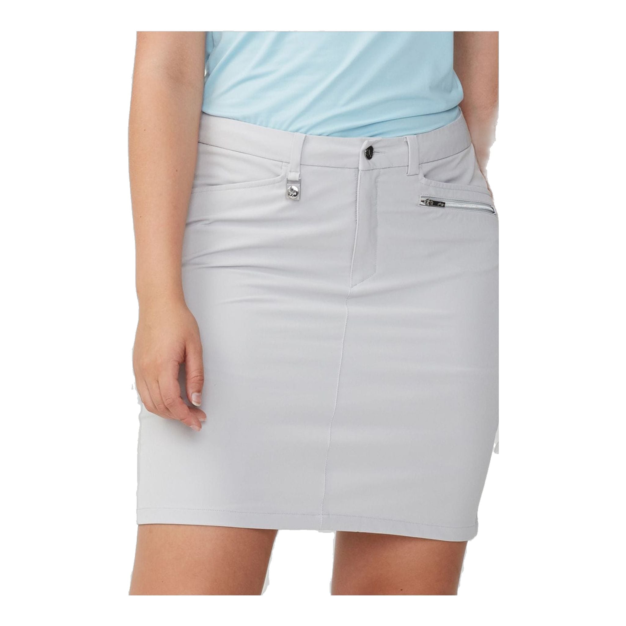 Röhnisch Skort Comfort Stretch Silber Gray Damen