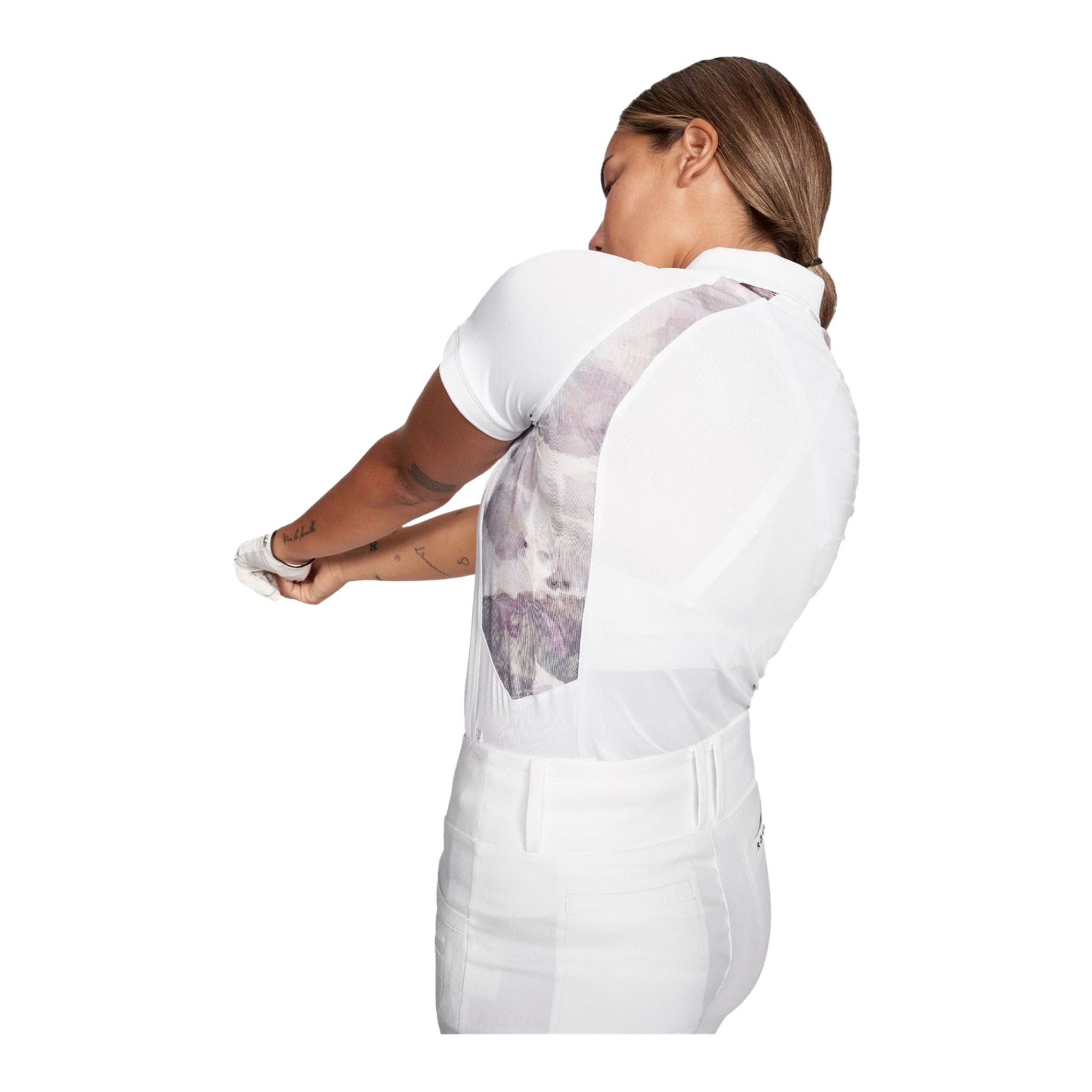 Röhnisch W Sophie SS Polo Nude Aqurelle Damen