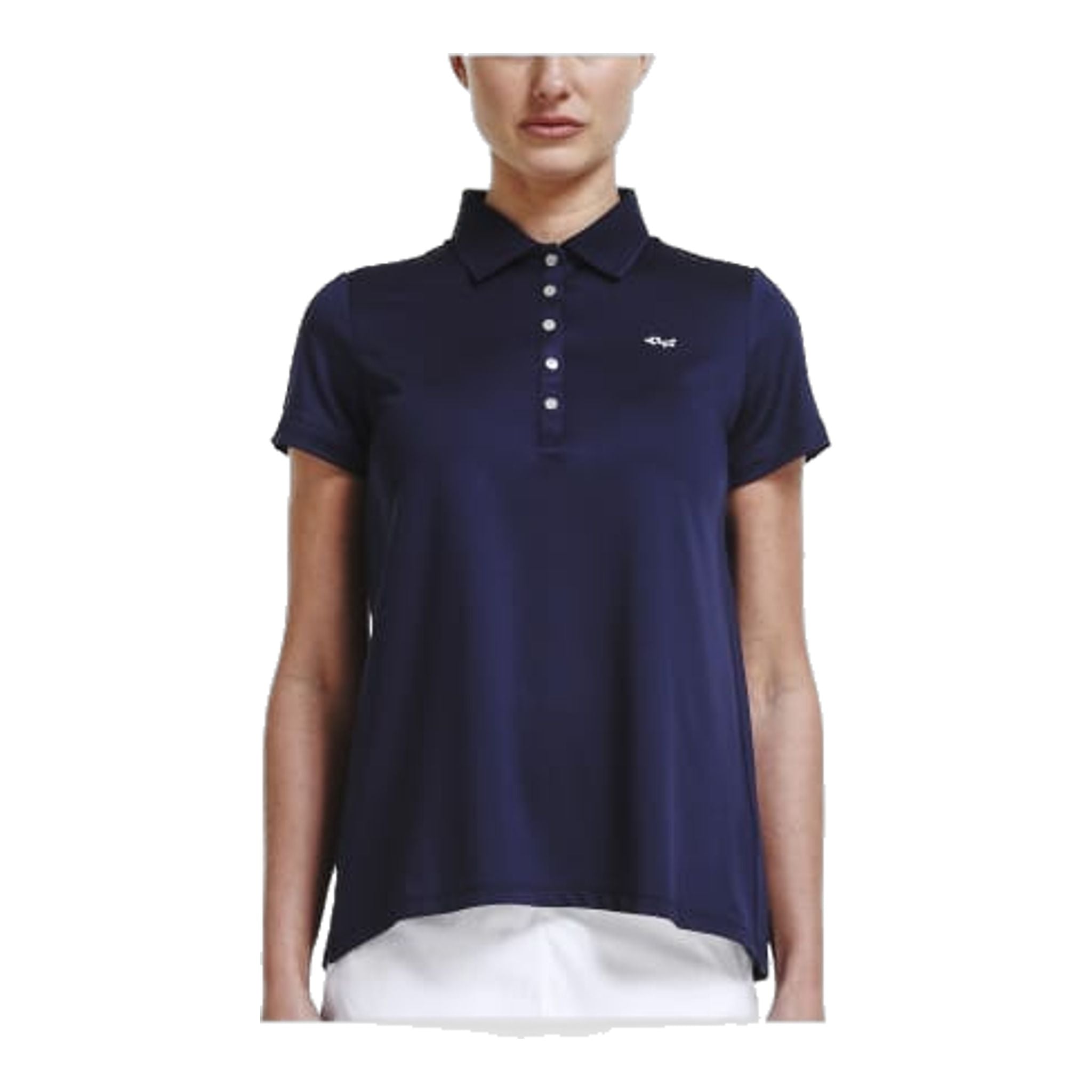 Röhnisch Polo Pleated Indigo Night Damen