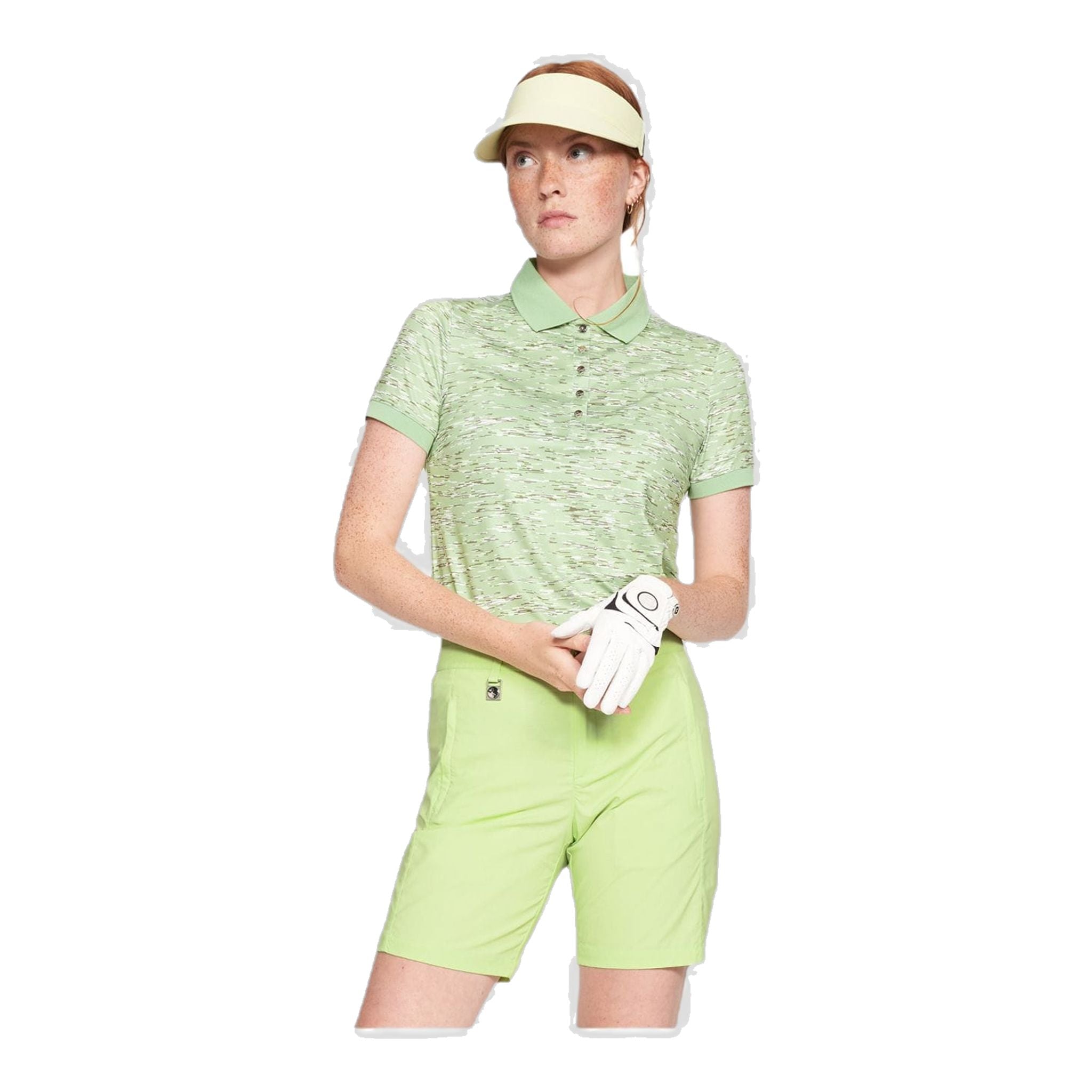 Röhnisch Polo Direction W Moss Melange Damen