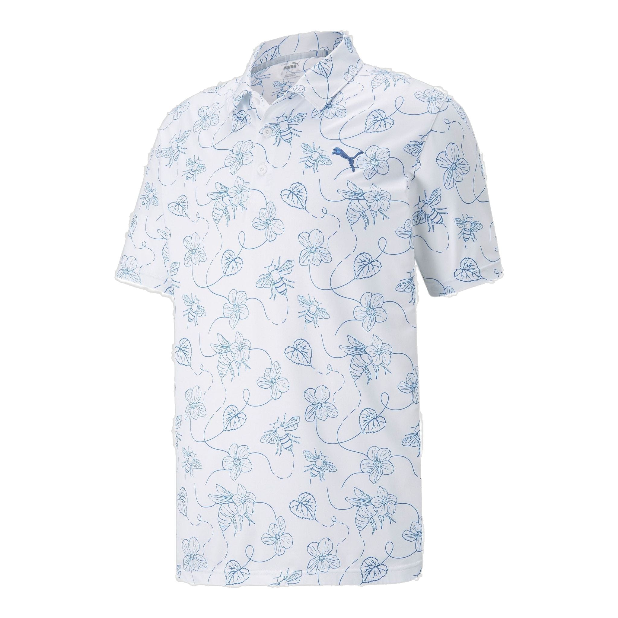 Puma M Polo Cloudspun Pollinators Bright Weiß/Bright Co Herren