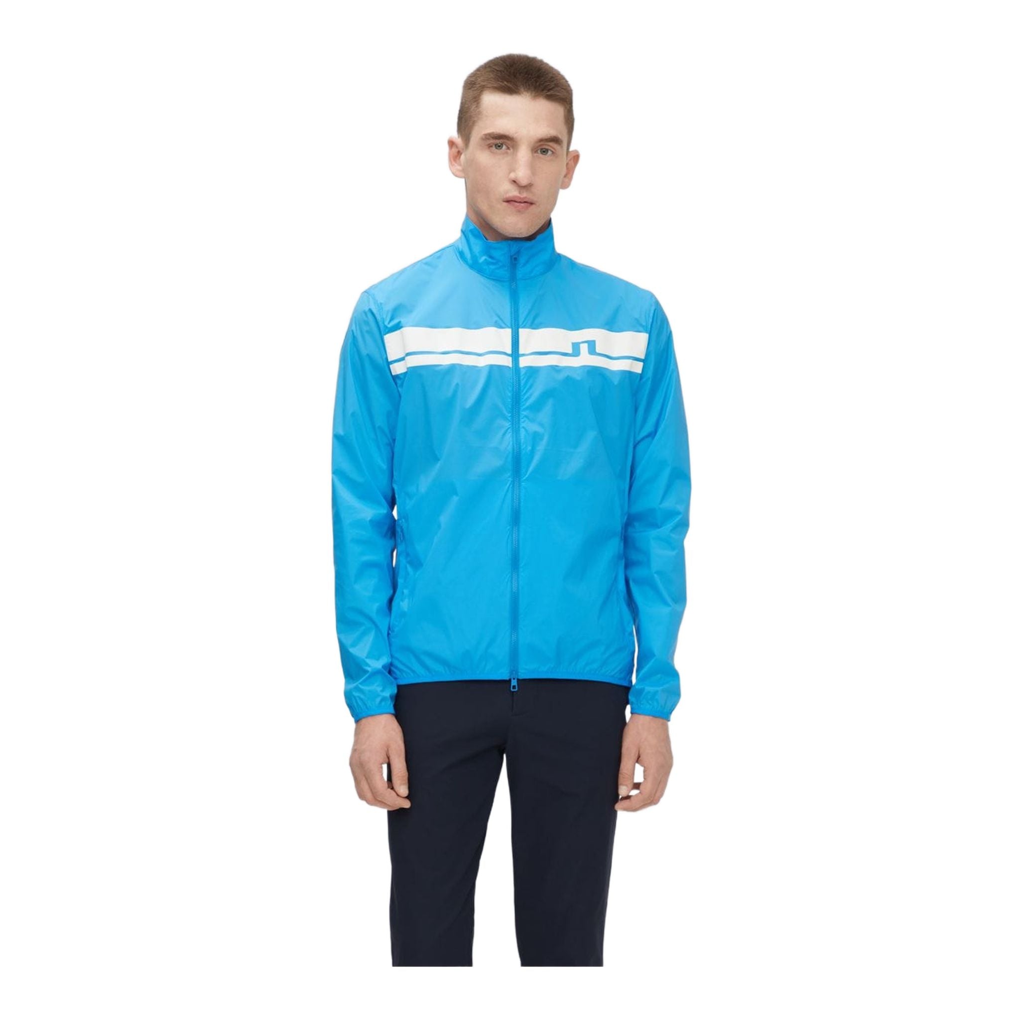 J. Lindeberg M Wind Pro Jacke Stretch Lee Light True Blau Herren