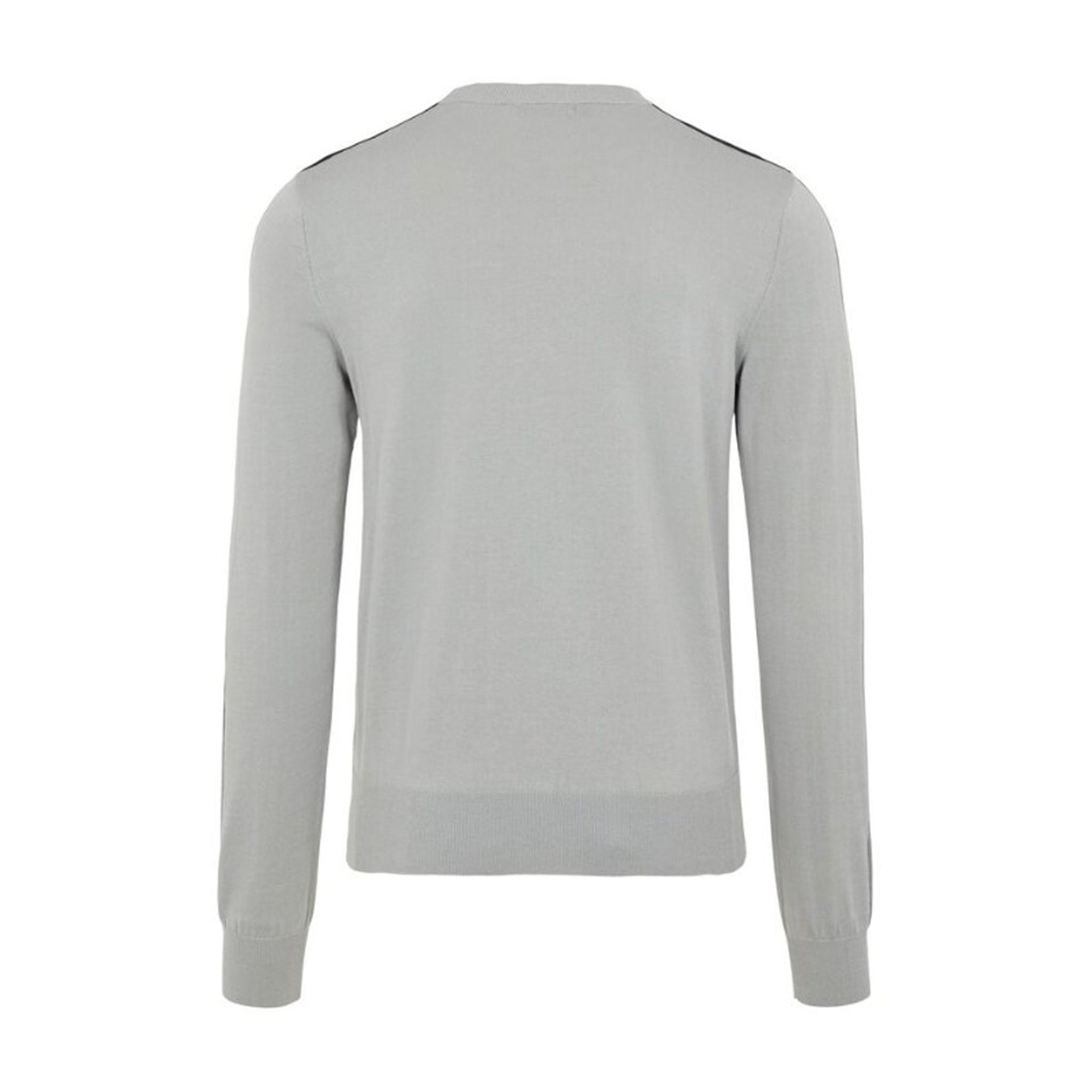 J. Lindeberg Sweater Kevin Crew Neck-Pima Cotton Grau Herren