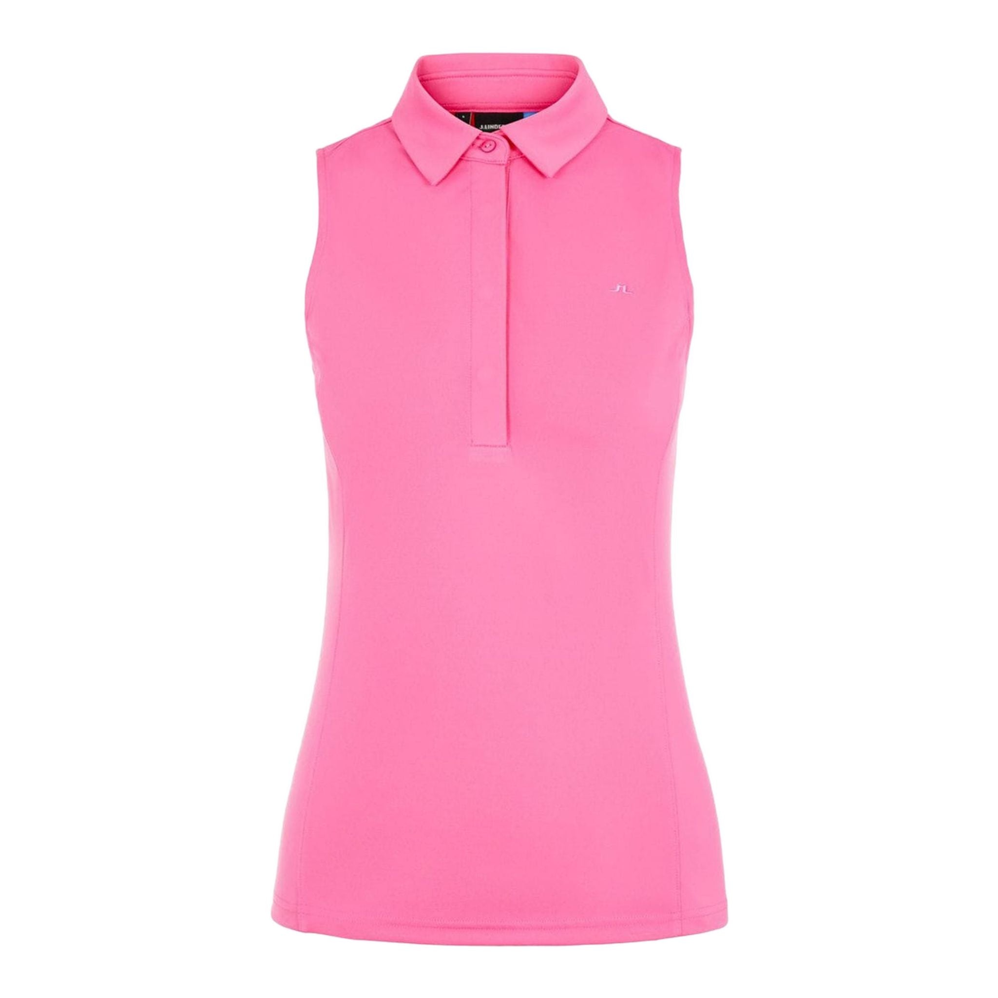 J. Lindeberg W Dena-TX Jersey Polo Pop Pink Damen