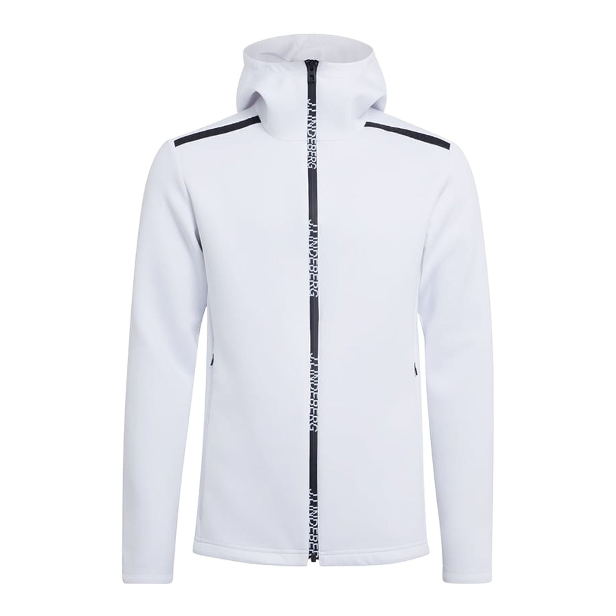 J. Lindeberg M Oleg Golf Hood White Herren