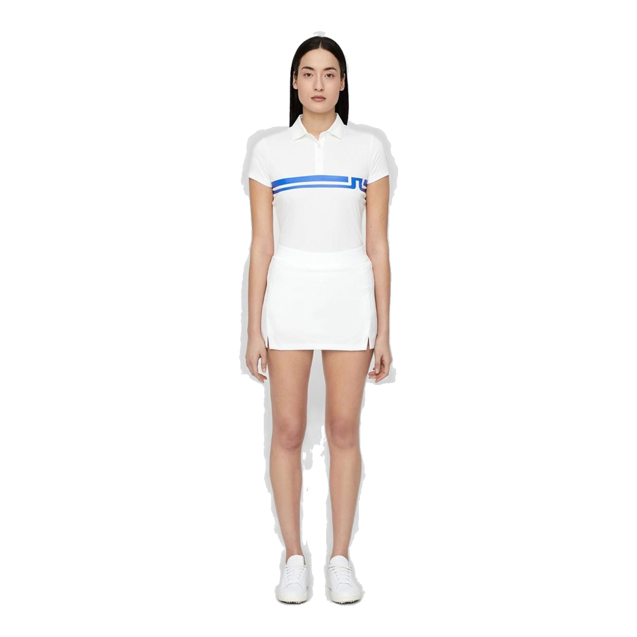 J. Lindeberg W Amelie TX Jersey Rock White Damen