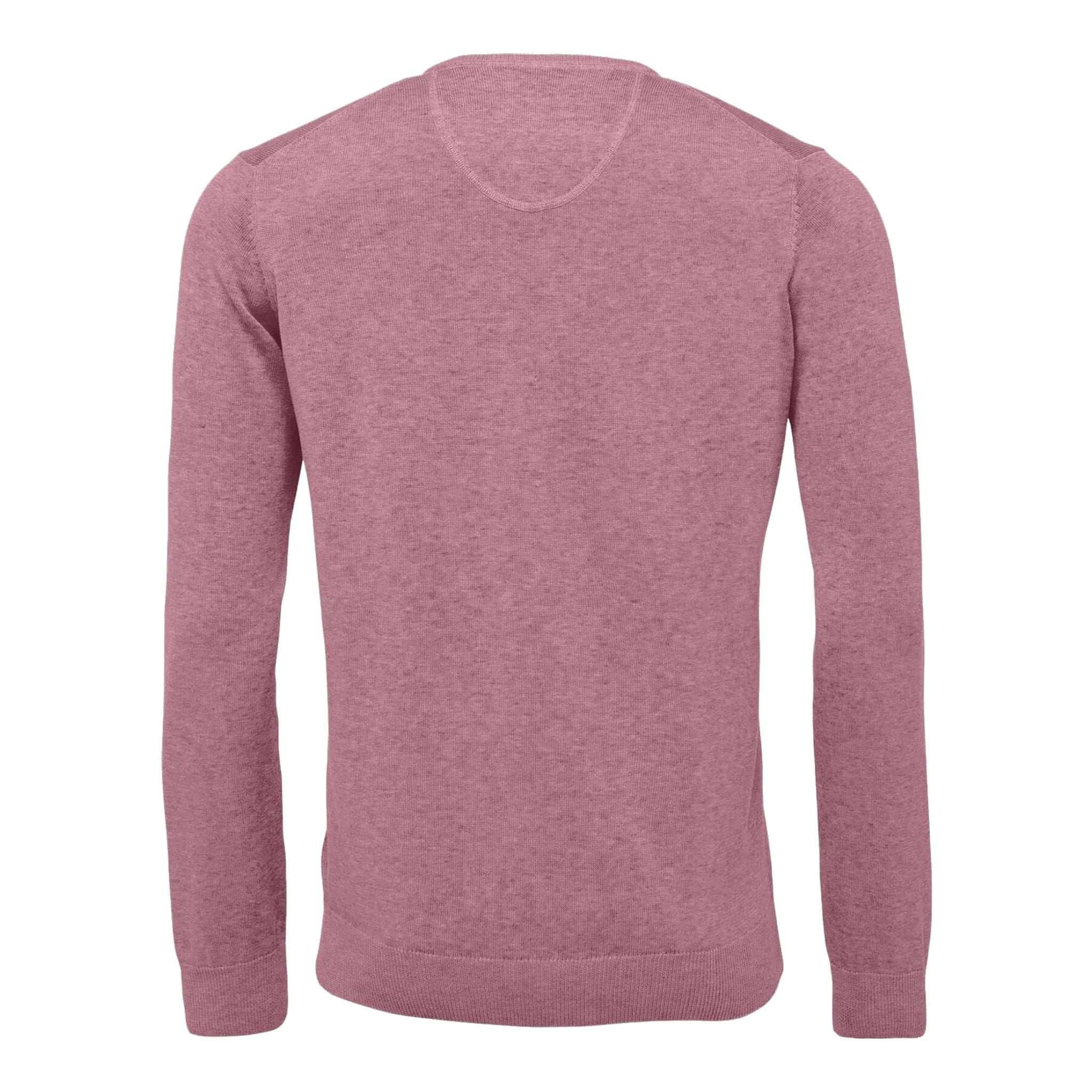 Fynch Hatton V-Neck Superfine Golf Pullover Herren Lilac Herren