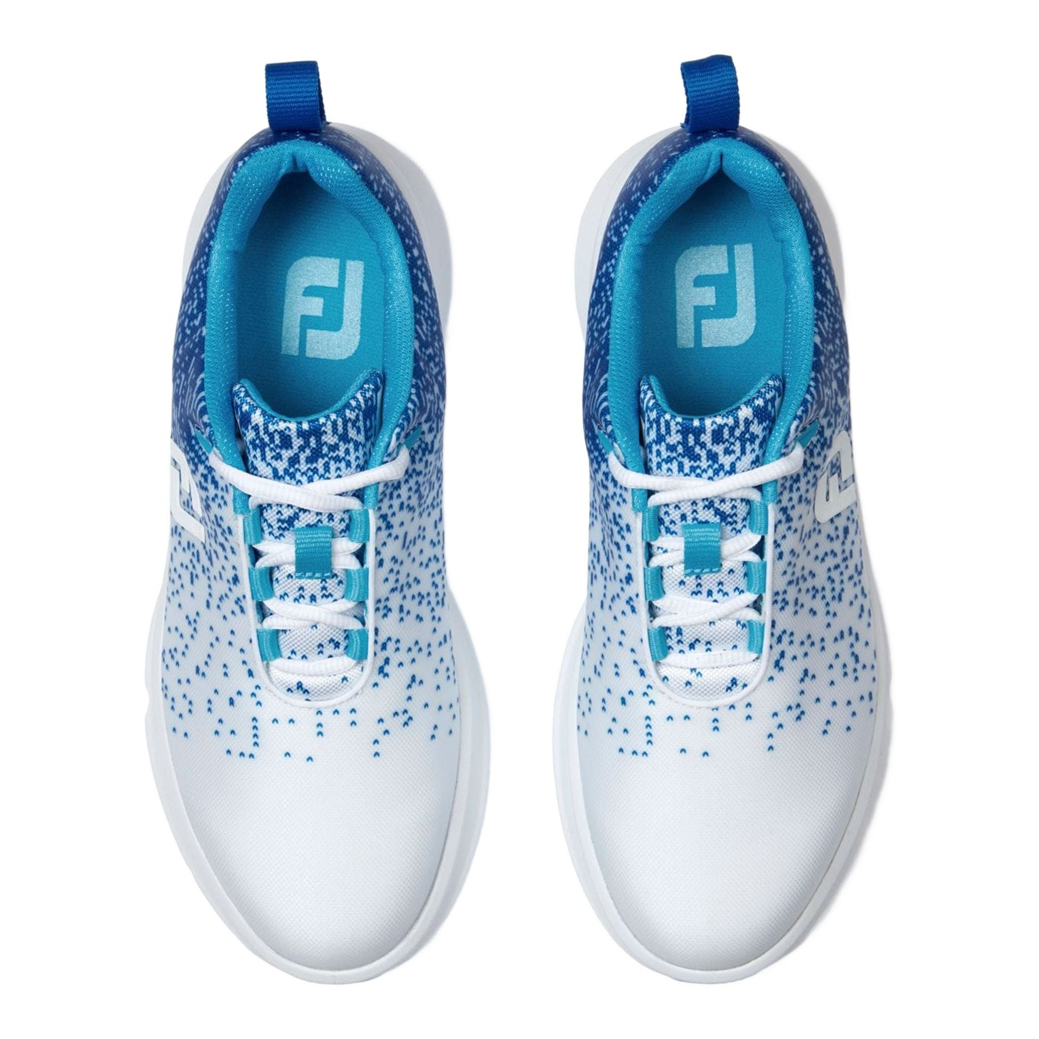 Footjoy W Leisure White/Blue Damen