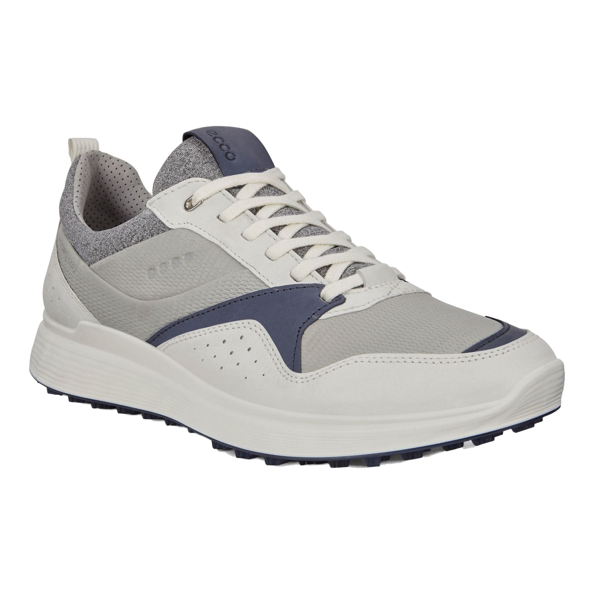 Ecco M S-Casual White/True Navy Herren