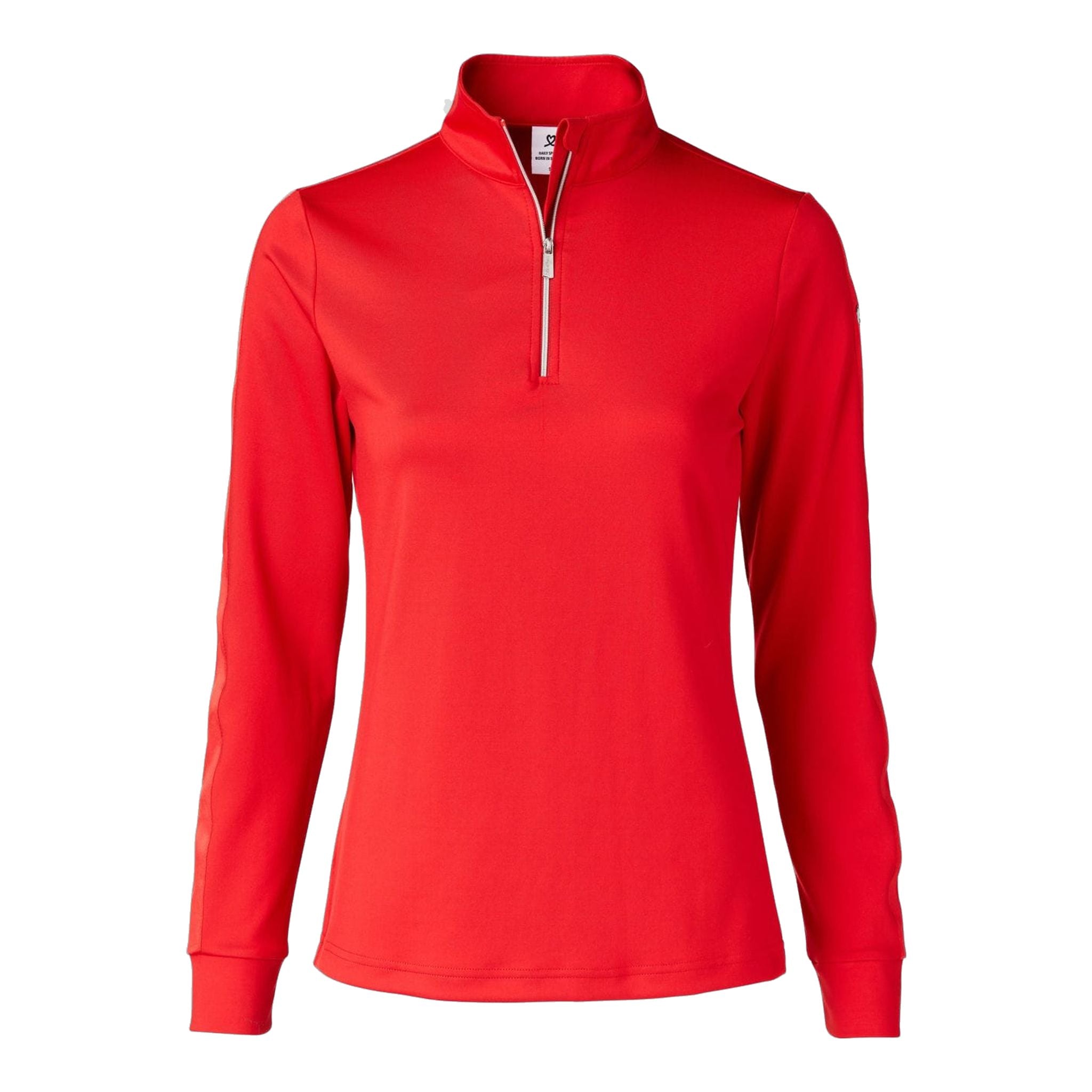 Daily Sports Anna LS Half Neck Polo Cardinal Red Damen