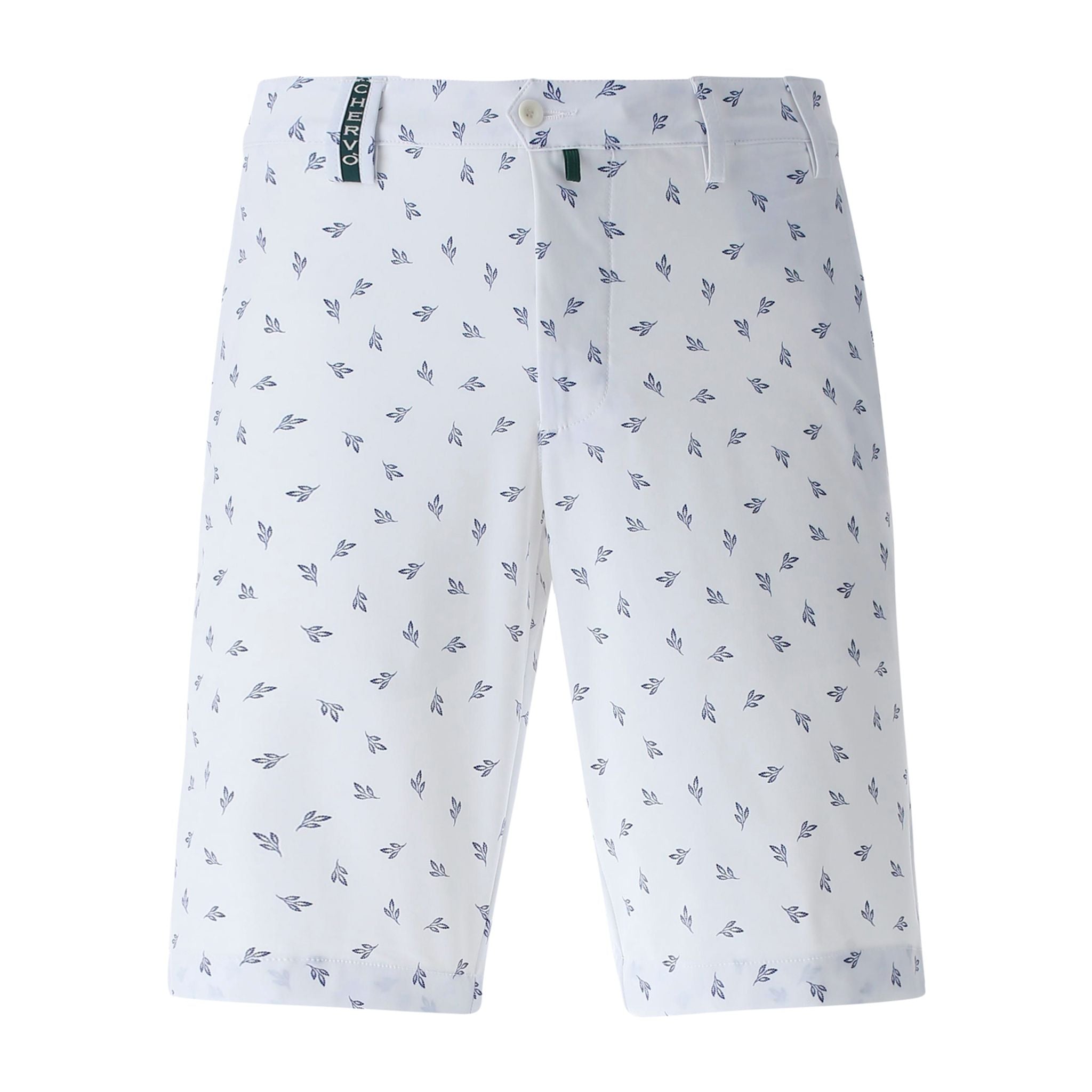 Chervo M Giovedi Bermuda Weiß (Kleines Muster) 48 Herren