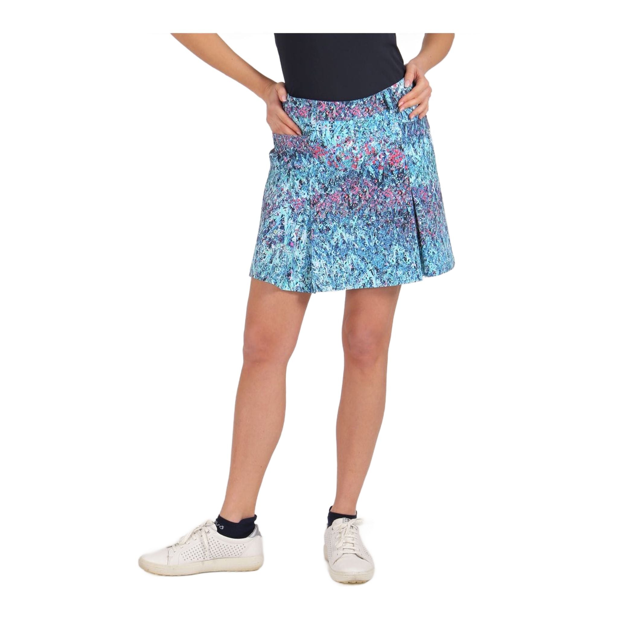 Chervo Skirt Jenelle W Blau gemustert Damen
