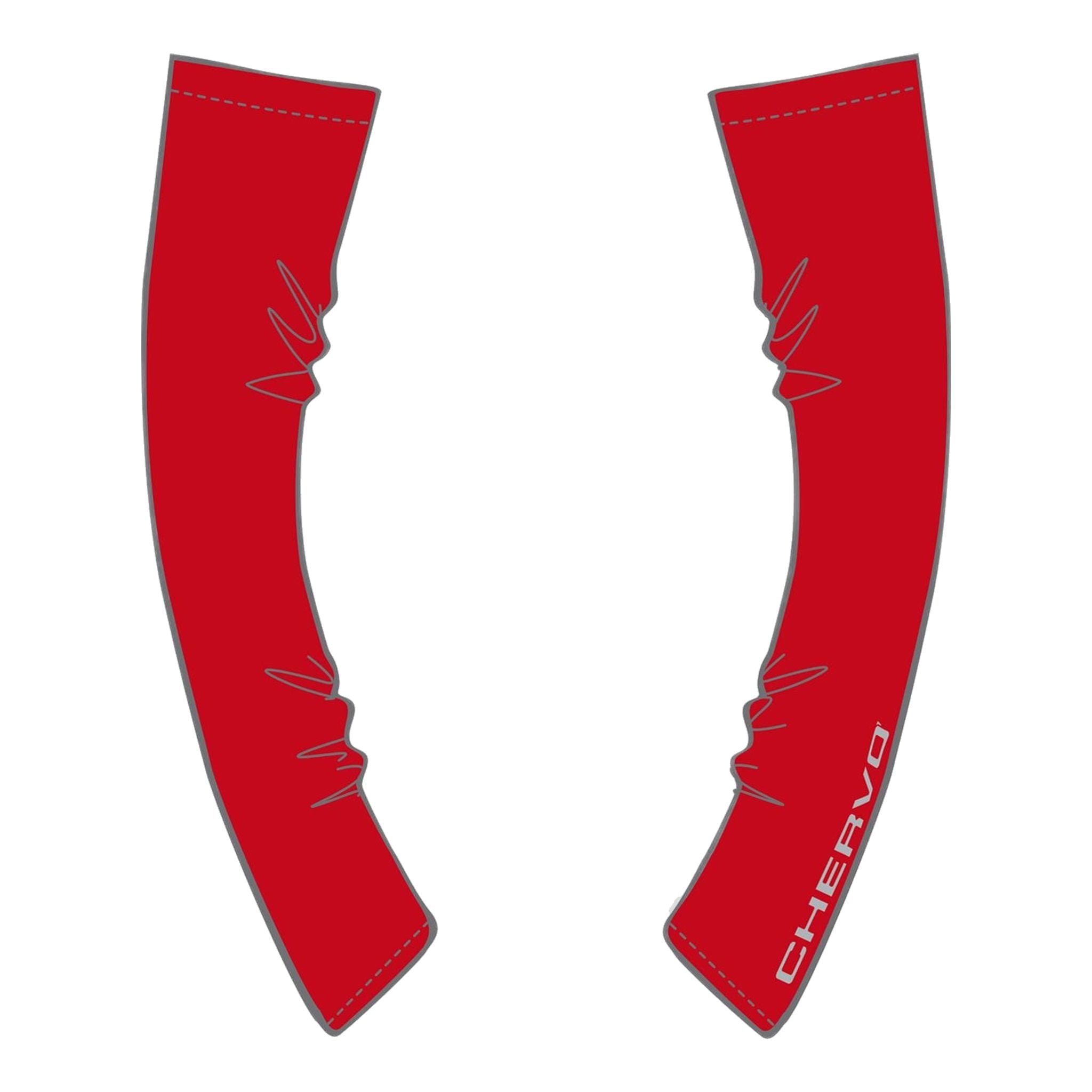 Chervo W Arm-Sonnenschutz Rot One Size Damen