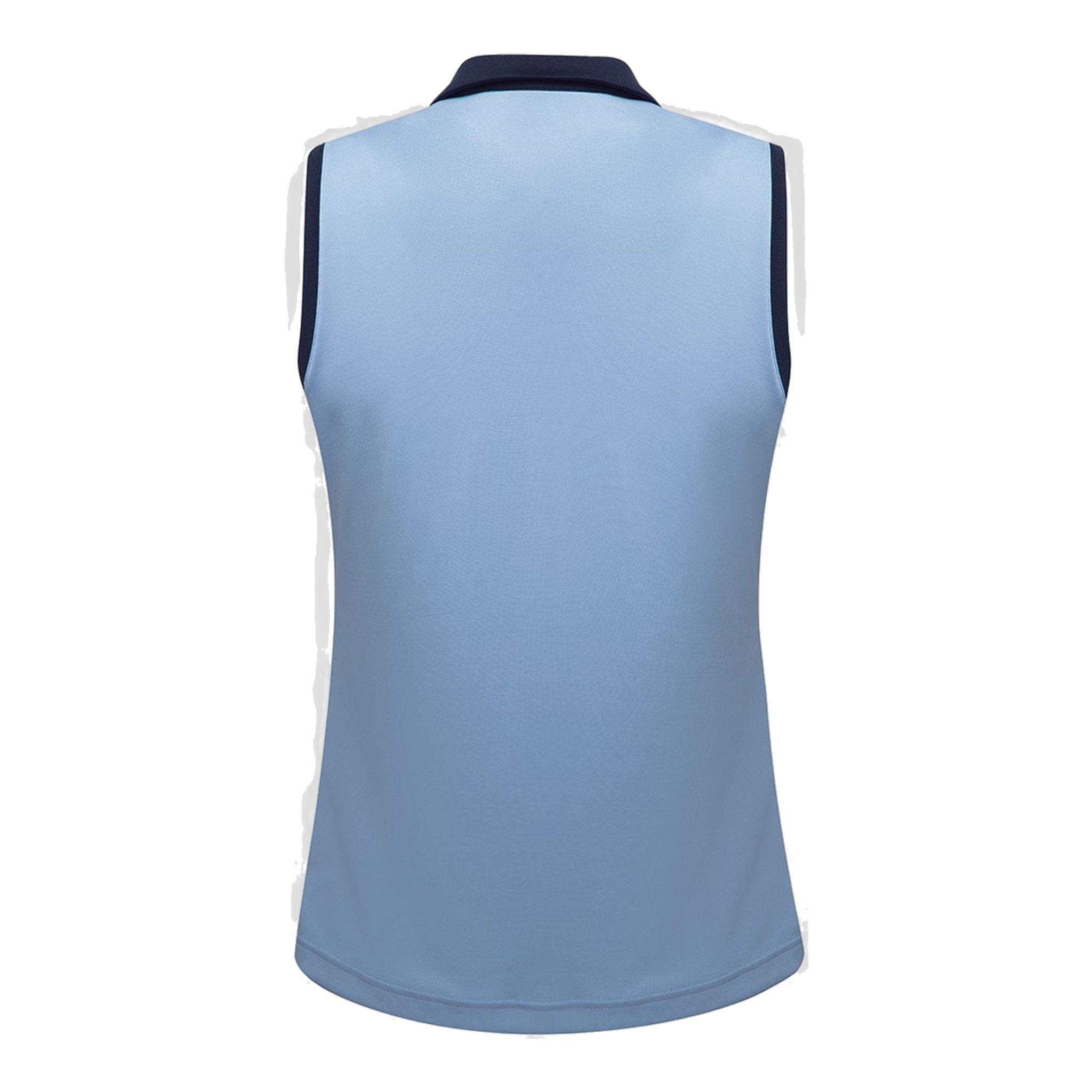 Cross Sportswear W Braided SL Polo Forever Blue Damen